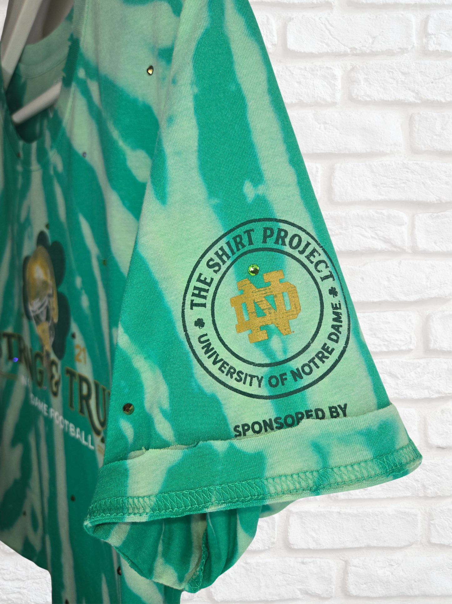 Notre Dame Fighting Irish Crop Tee
