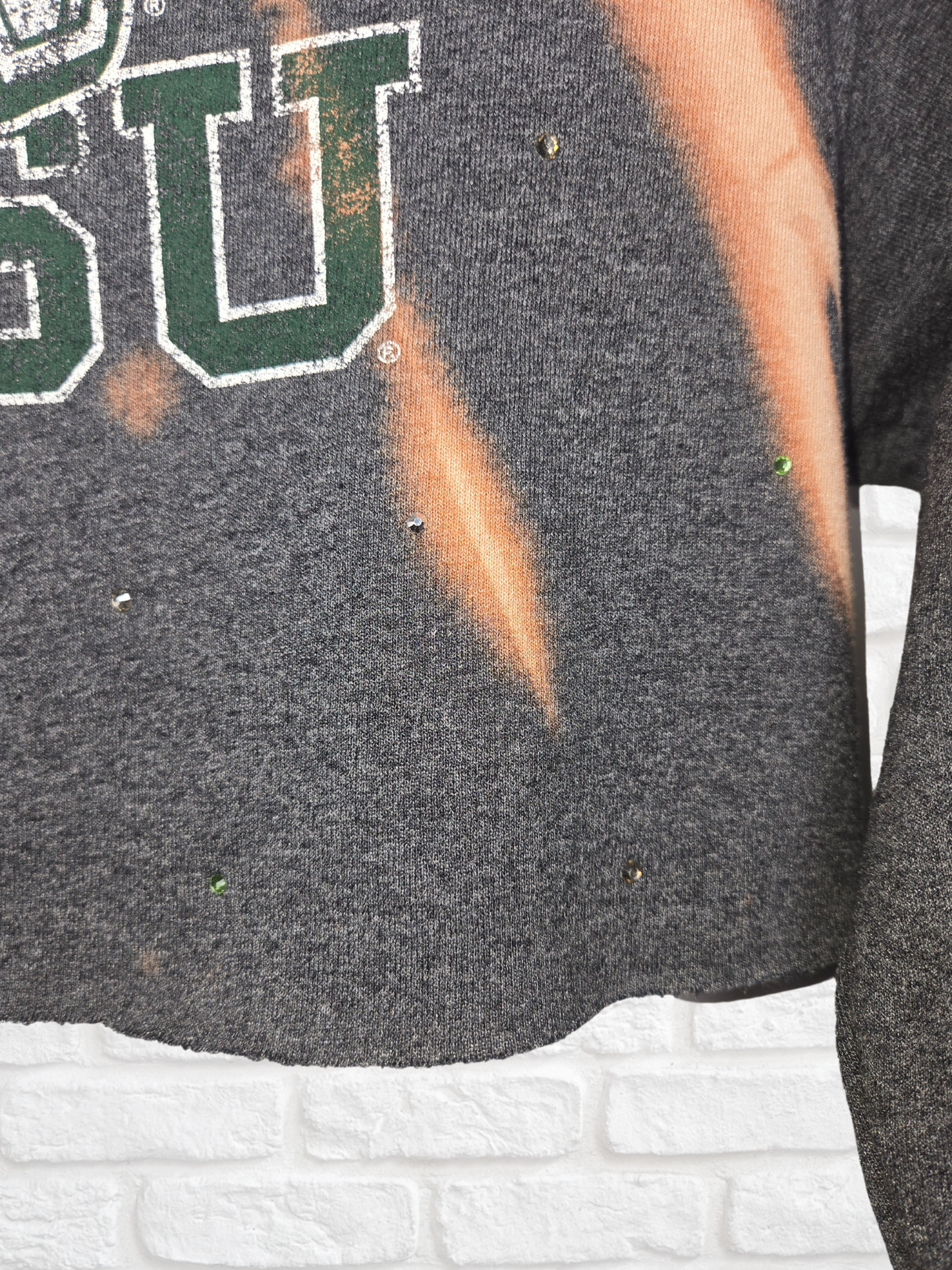 Michigan State Spartans Crop Hoodie