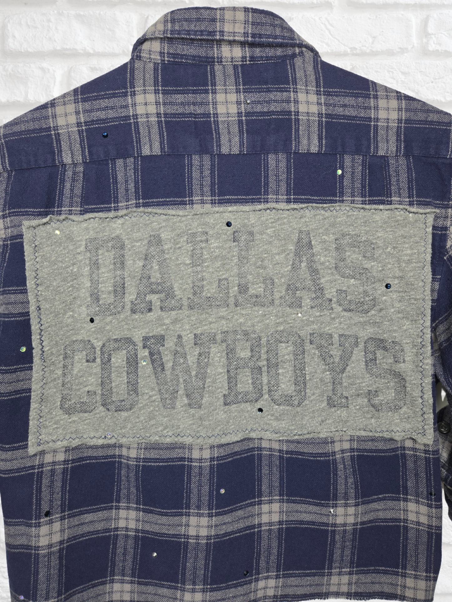 Dallas Cowboys Crop Flannel