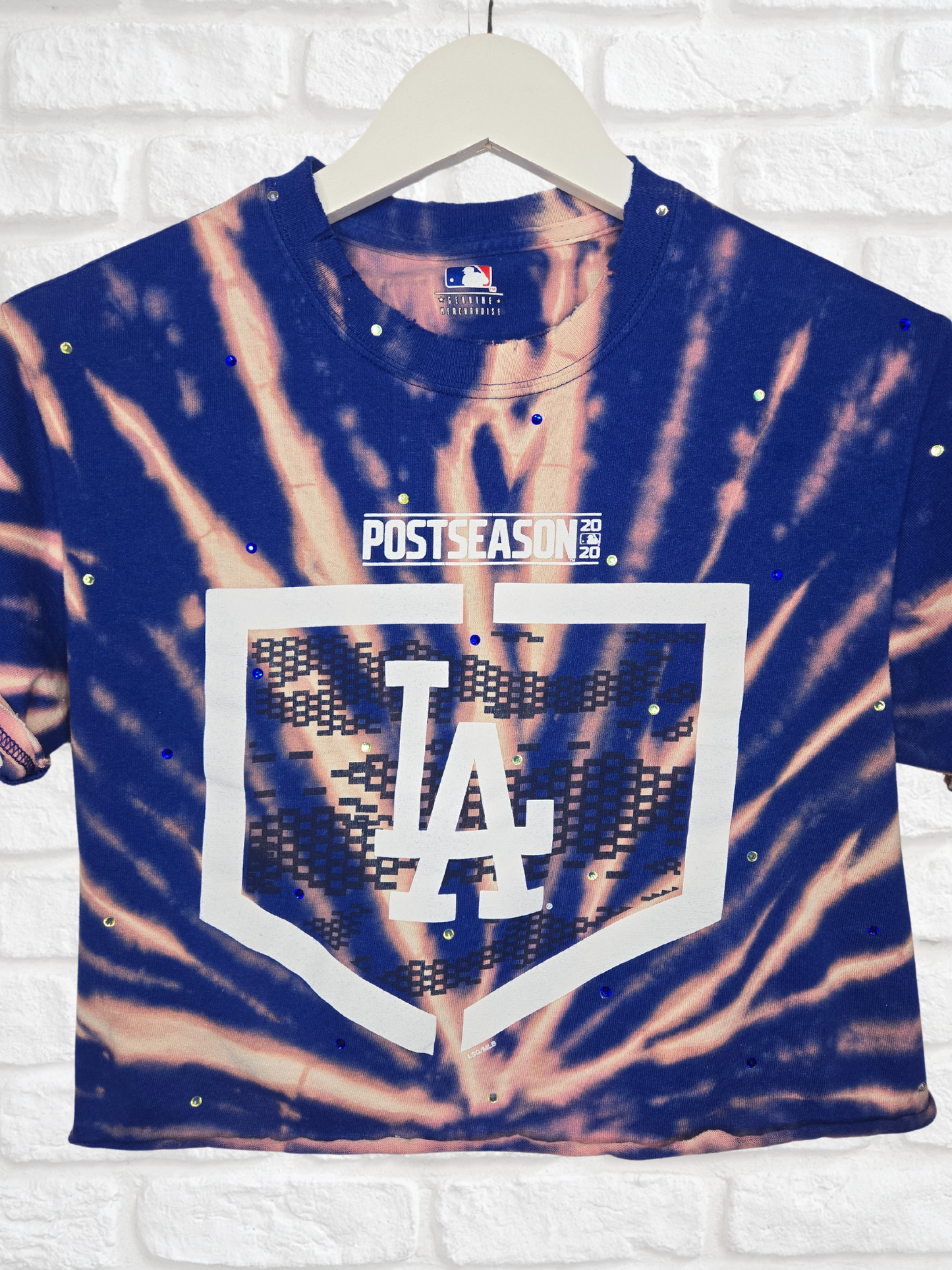 Los Angeles Dodgers Crop Tee