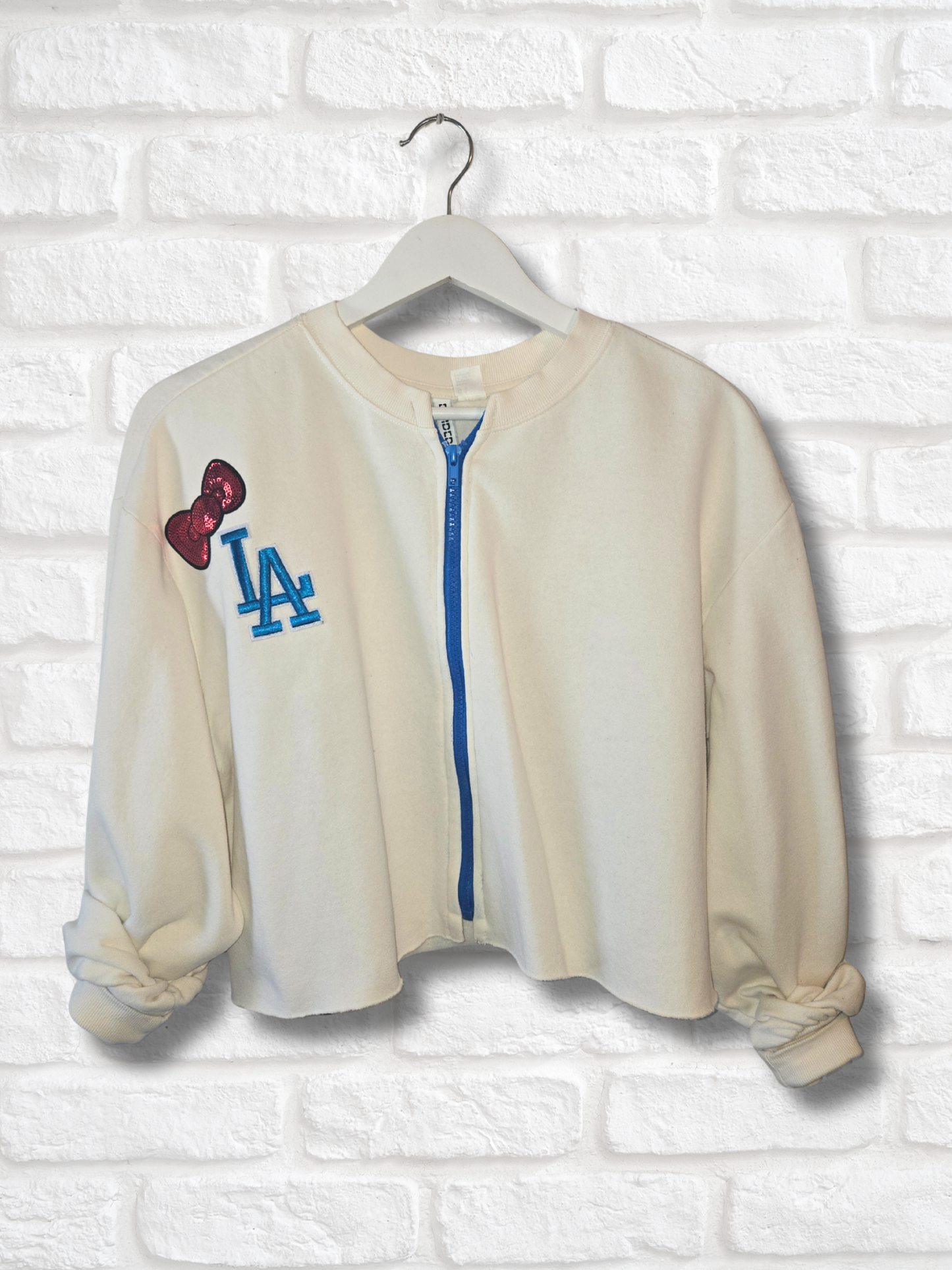 Los Angeles Dodgers HK Crop Sweatshirt