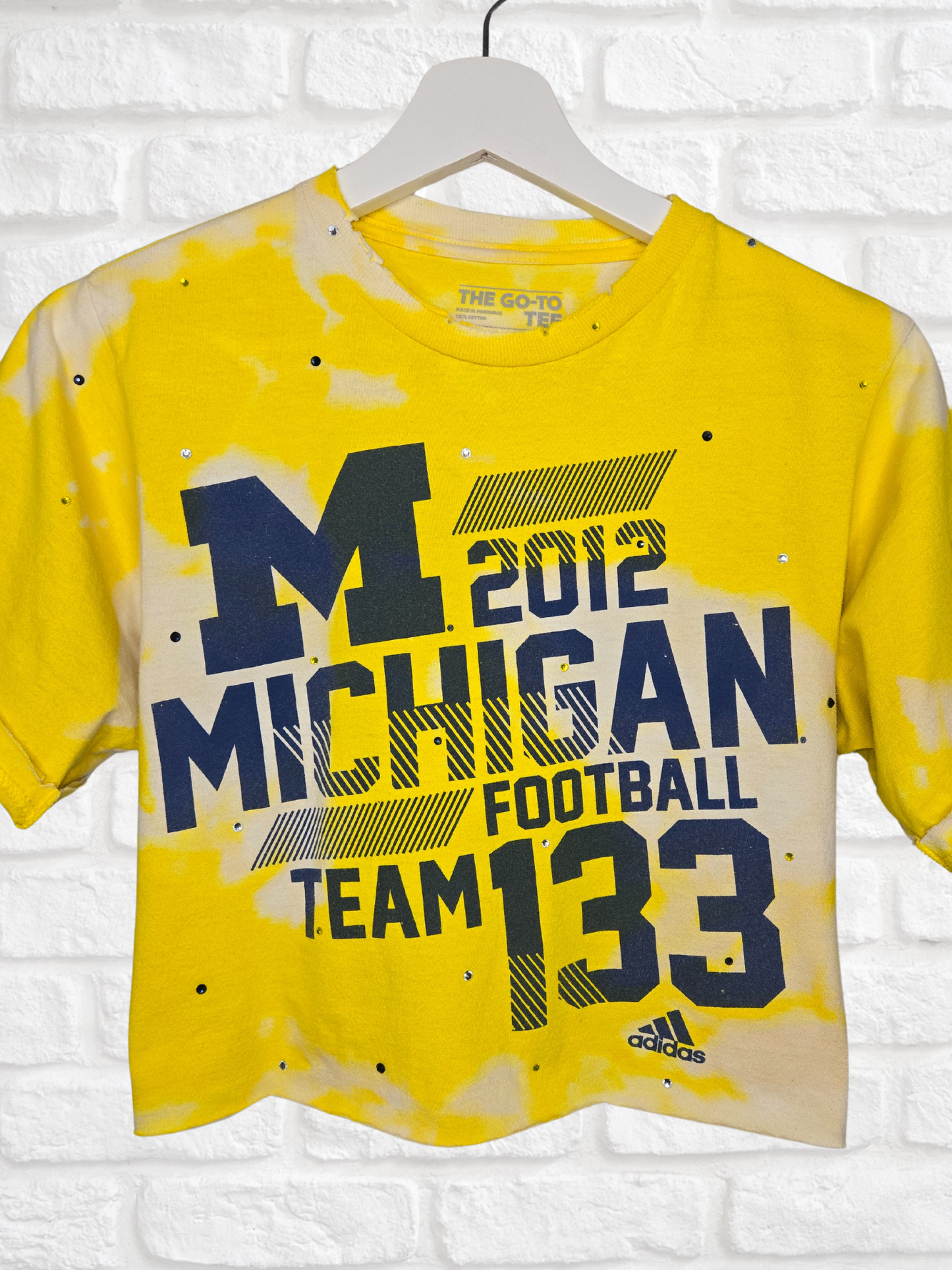 Michigan Wolverines Crop Tee