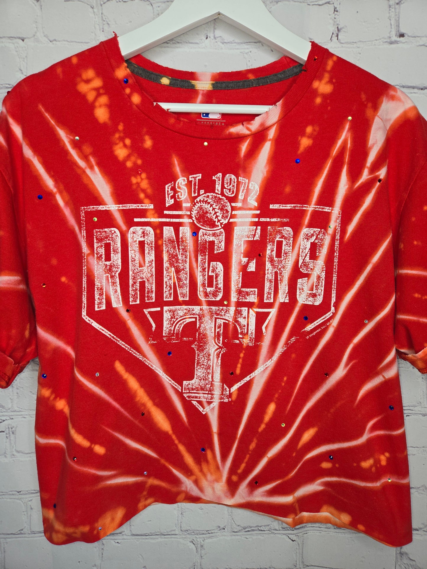 Texas Rangers Crop Tee