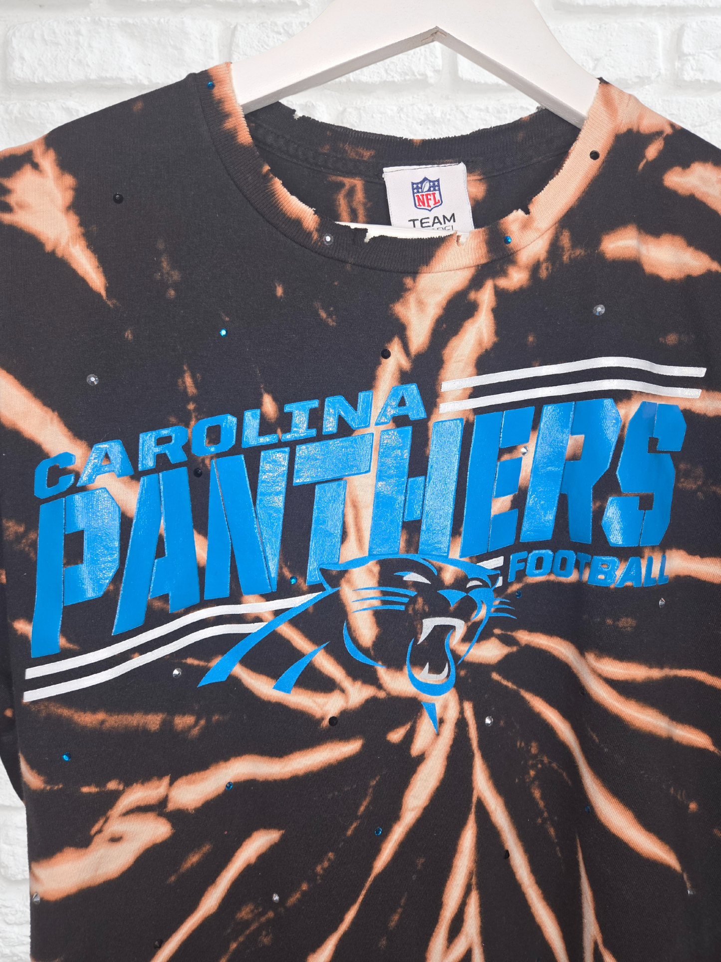 Carolina Panthers Crop Tee