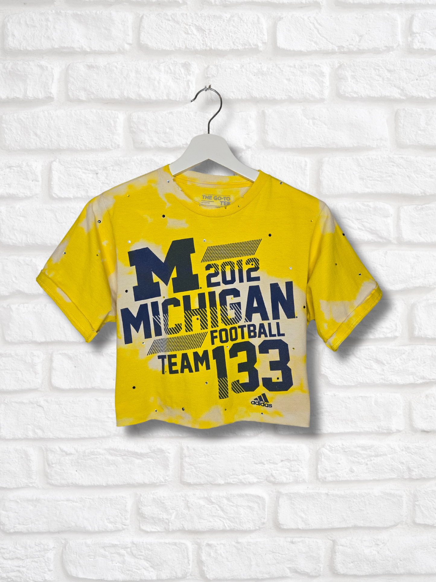 Michigan Wolverines Crop Tee