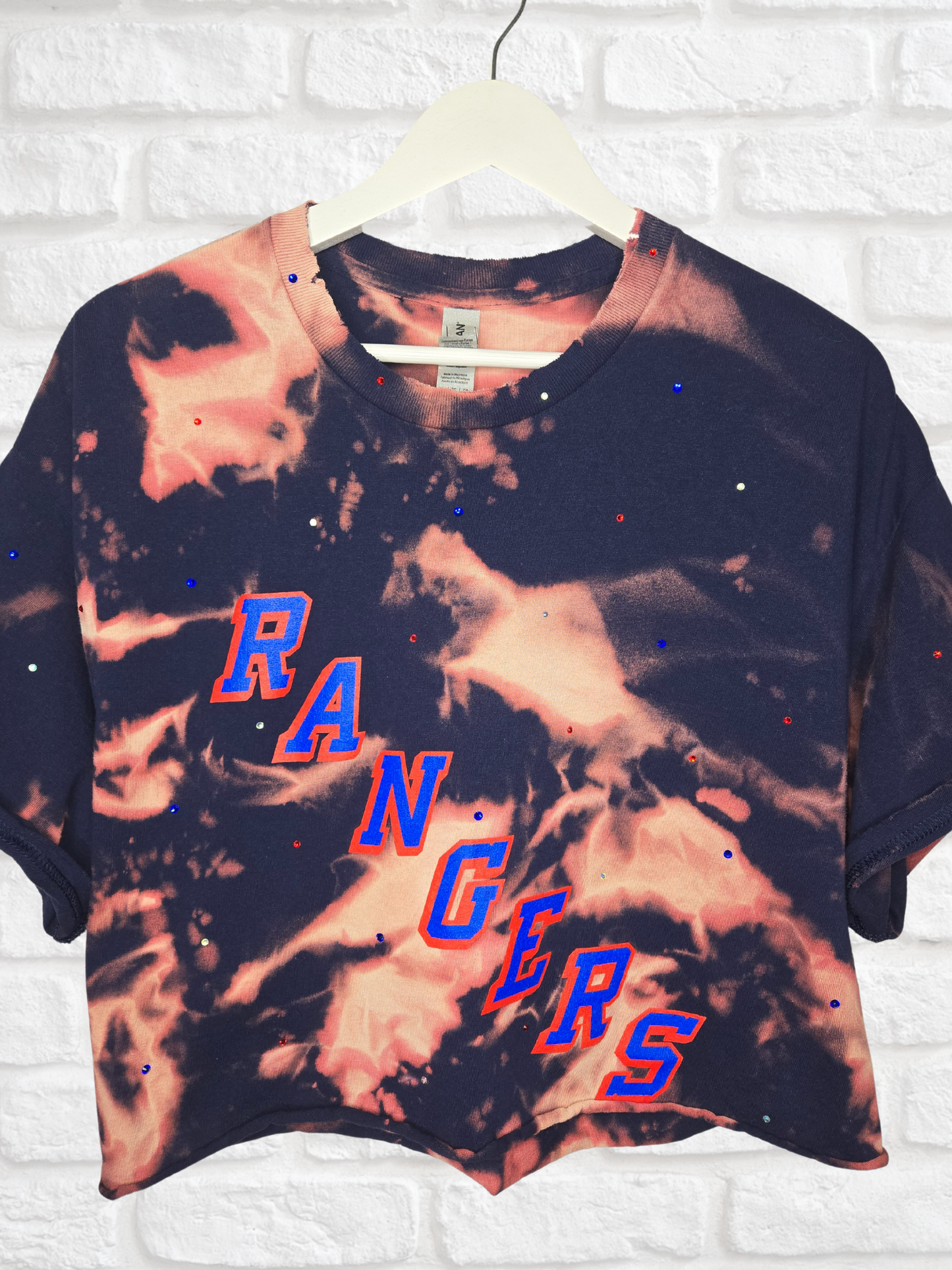New York Rangers Crop Tee