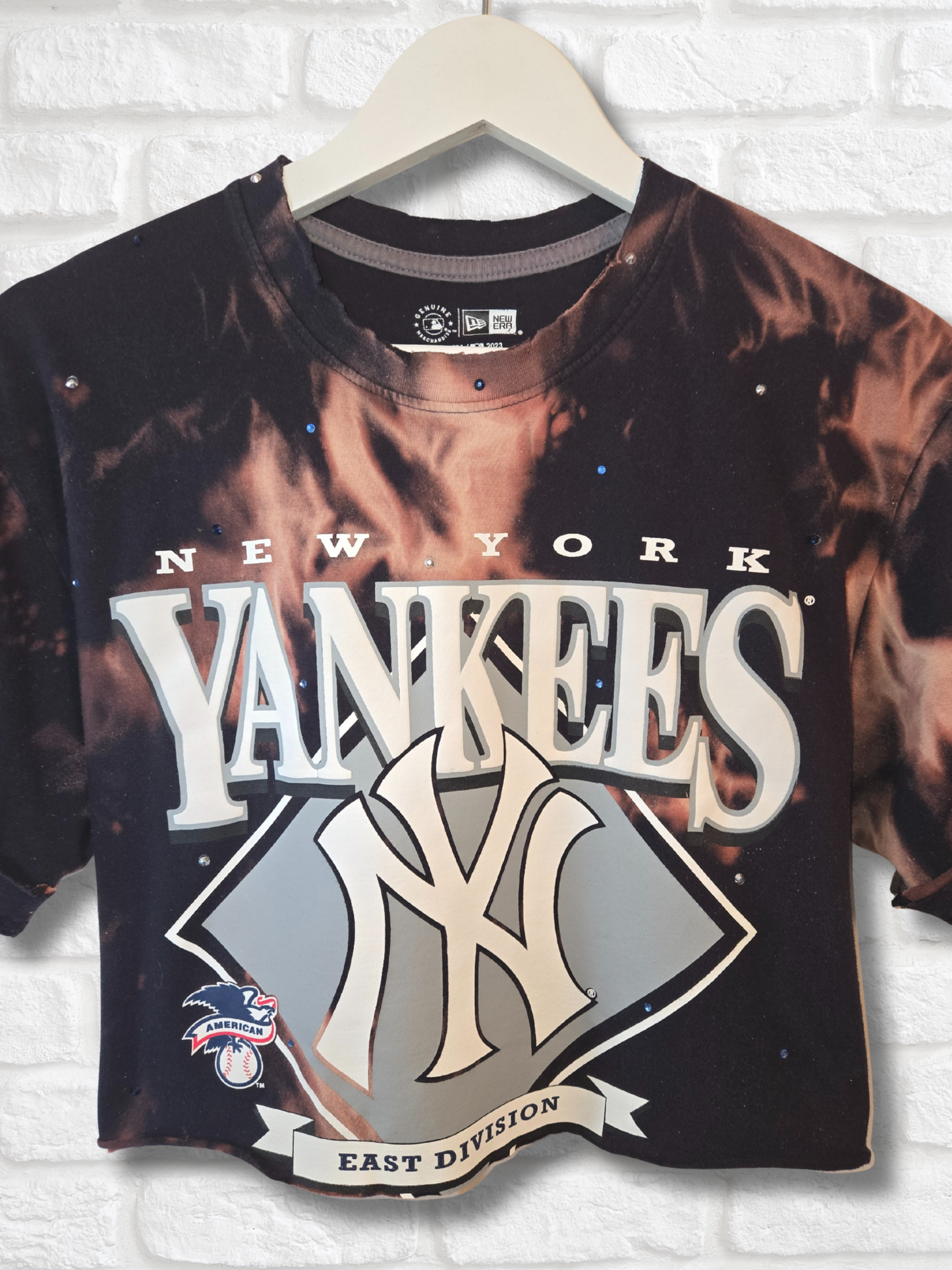 New York Yankees Crop Top