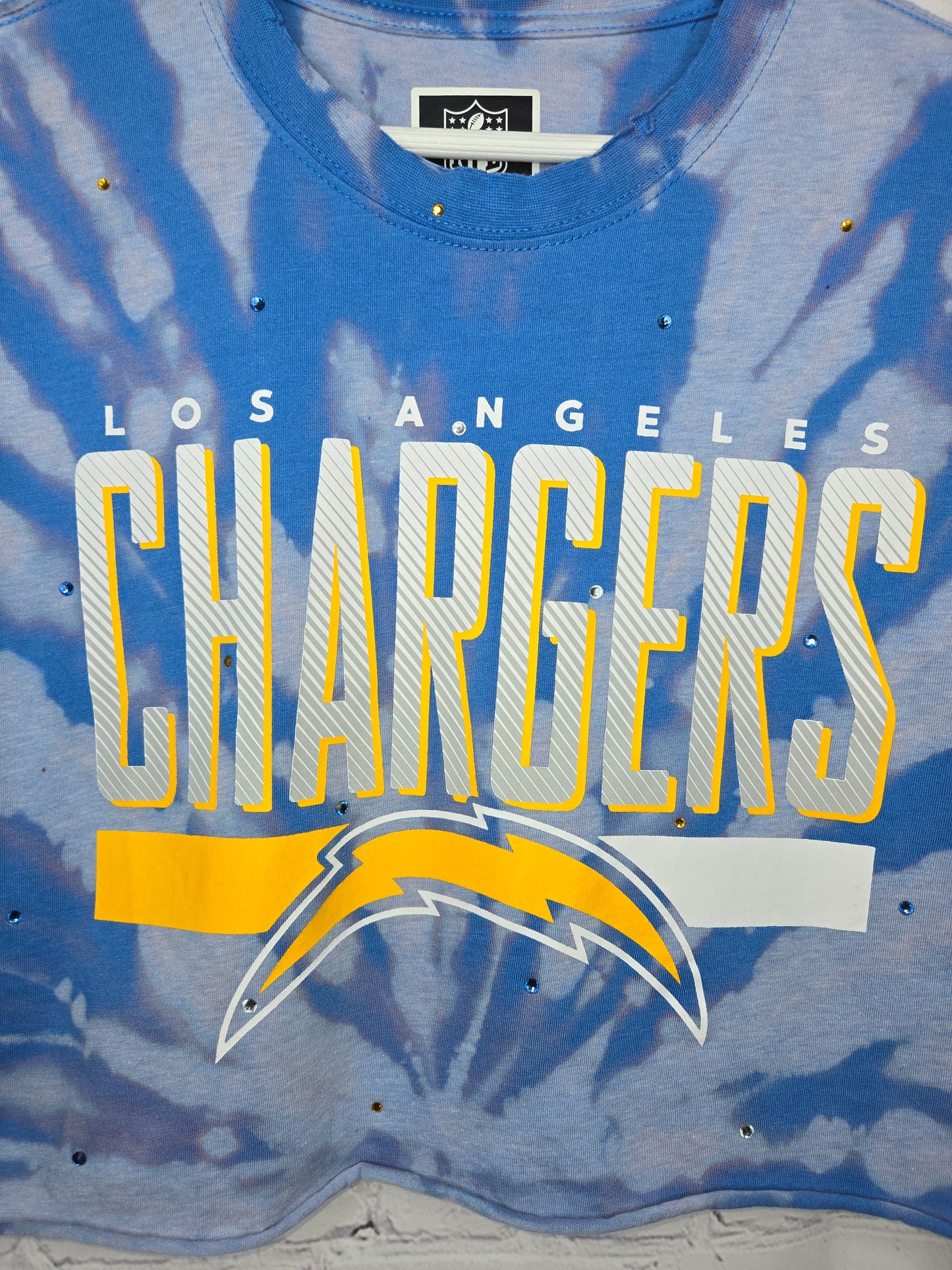 Los Angeles Chargers Crop Tee