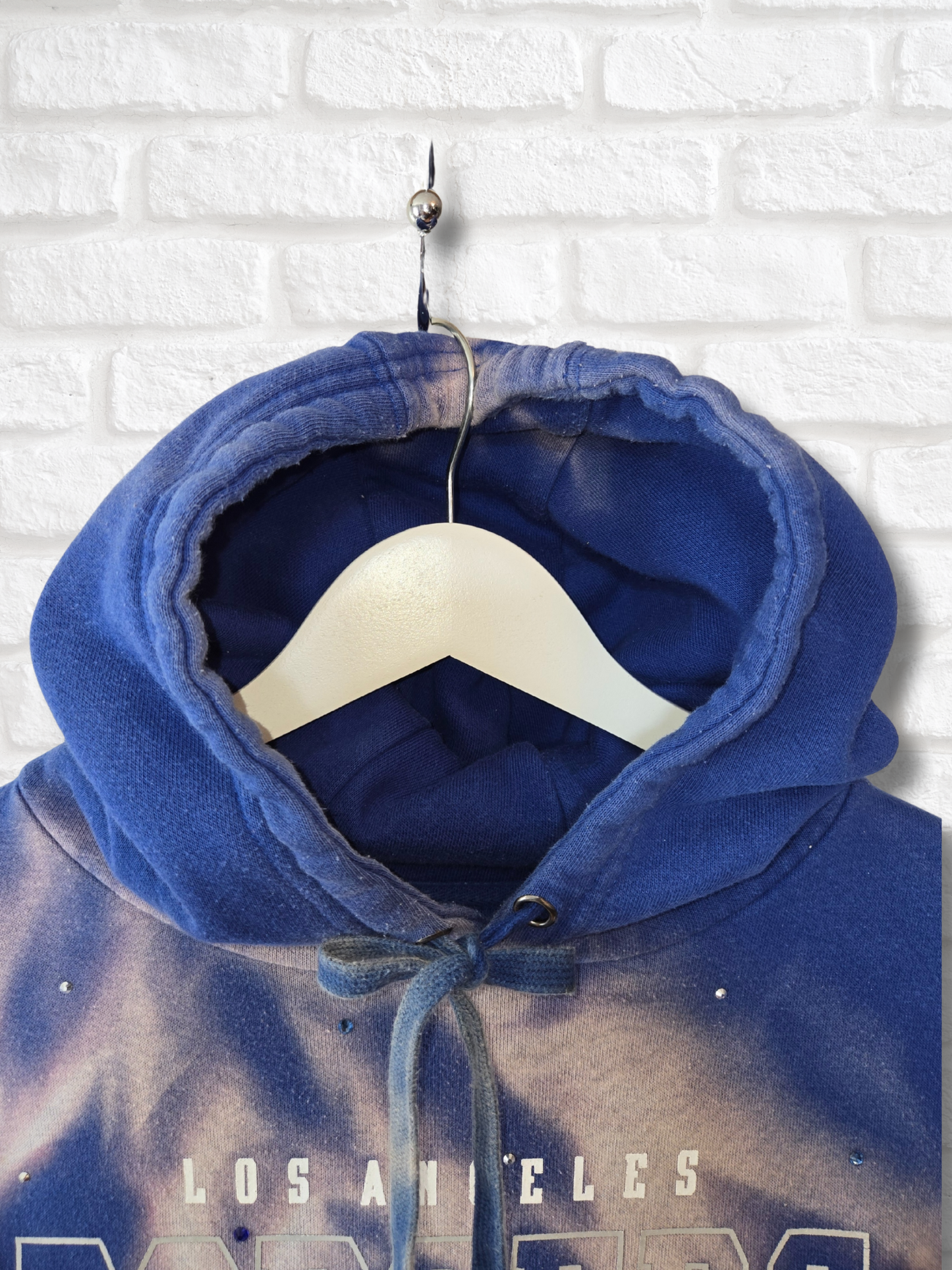 Los Angeles Dodgers Crop Hoodie