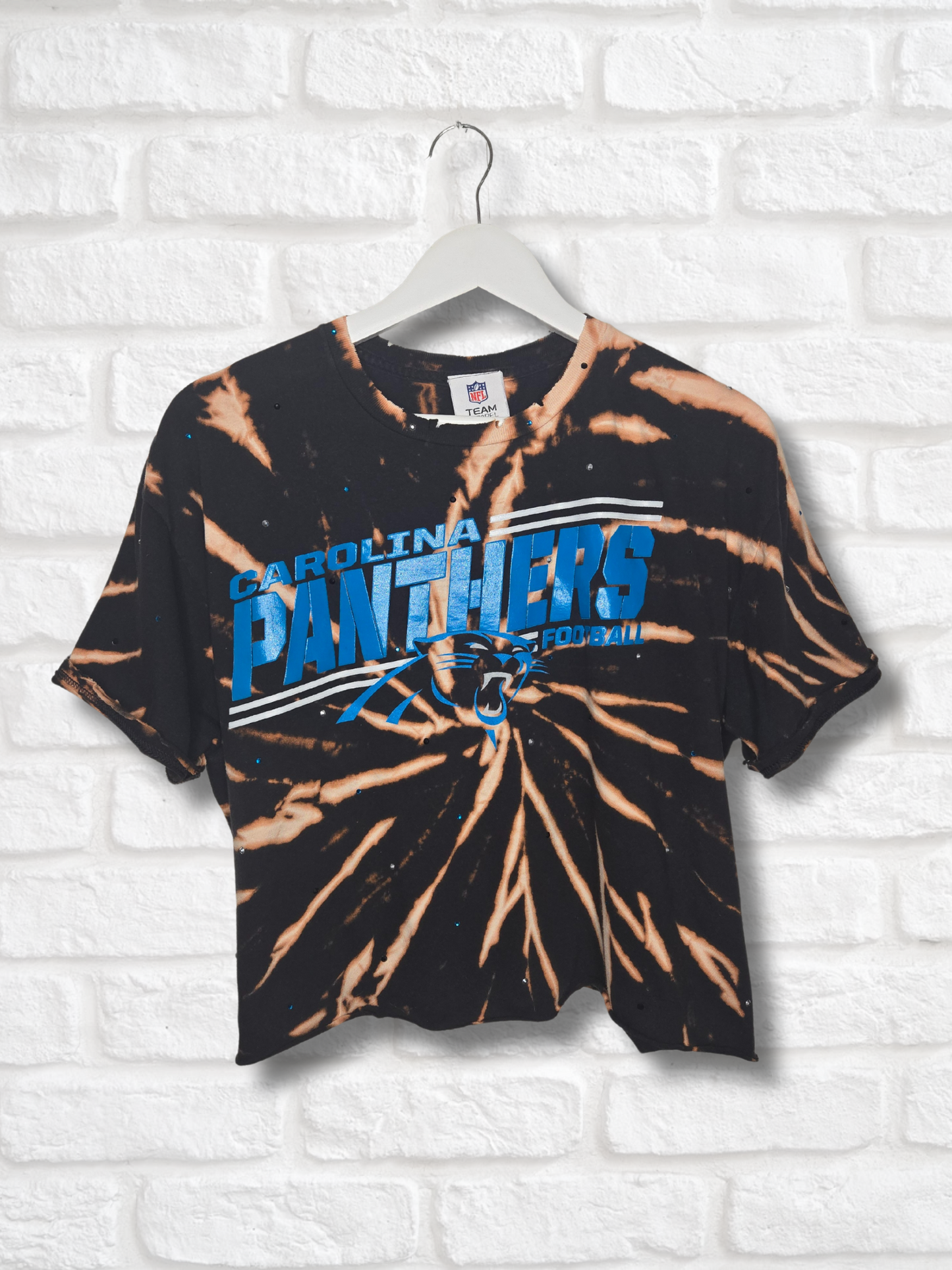 Carolina Panthers Crop Tee