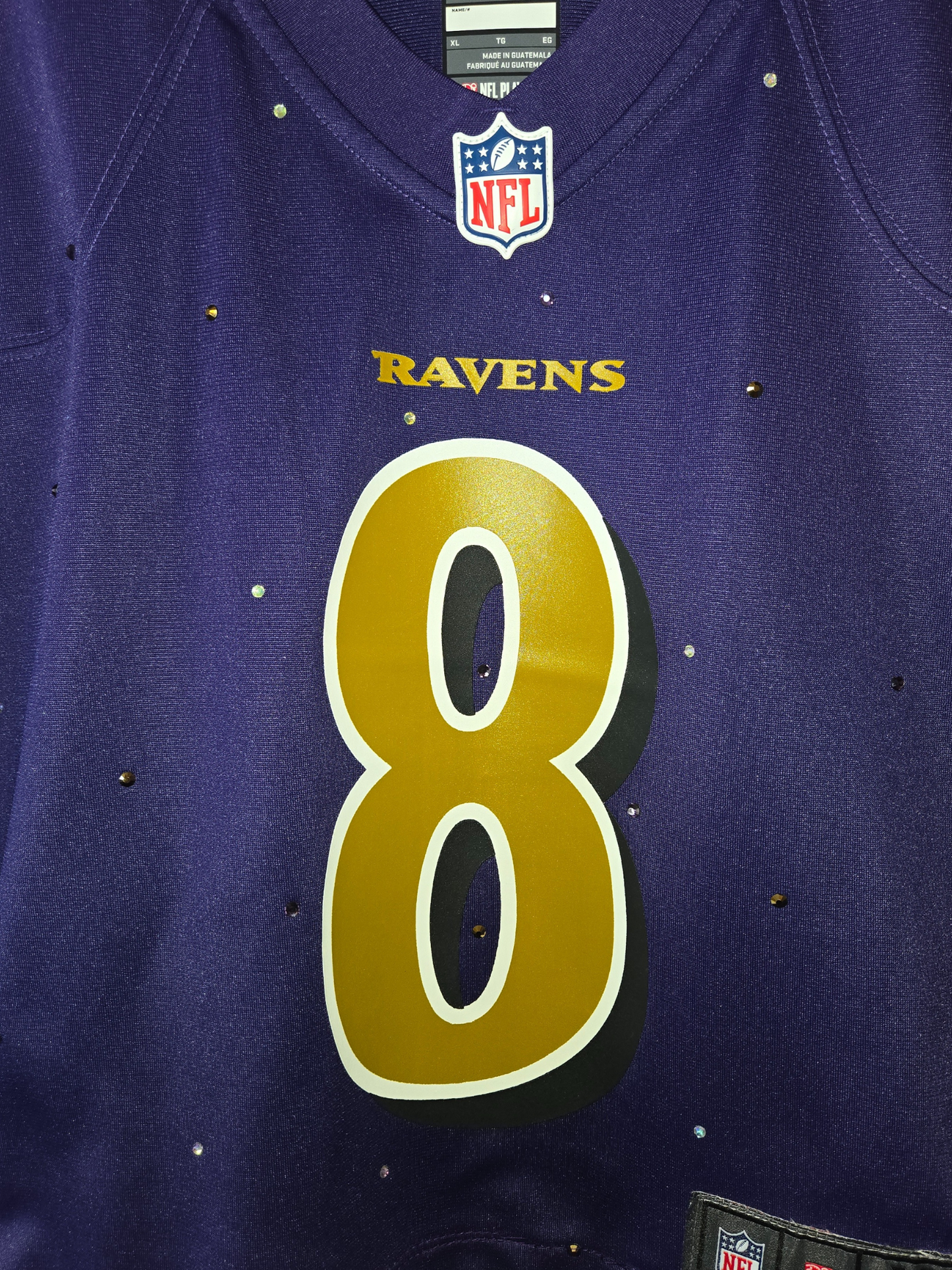 Baltimore Ravens Crop Jersey