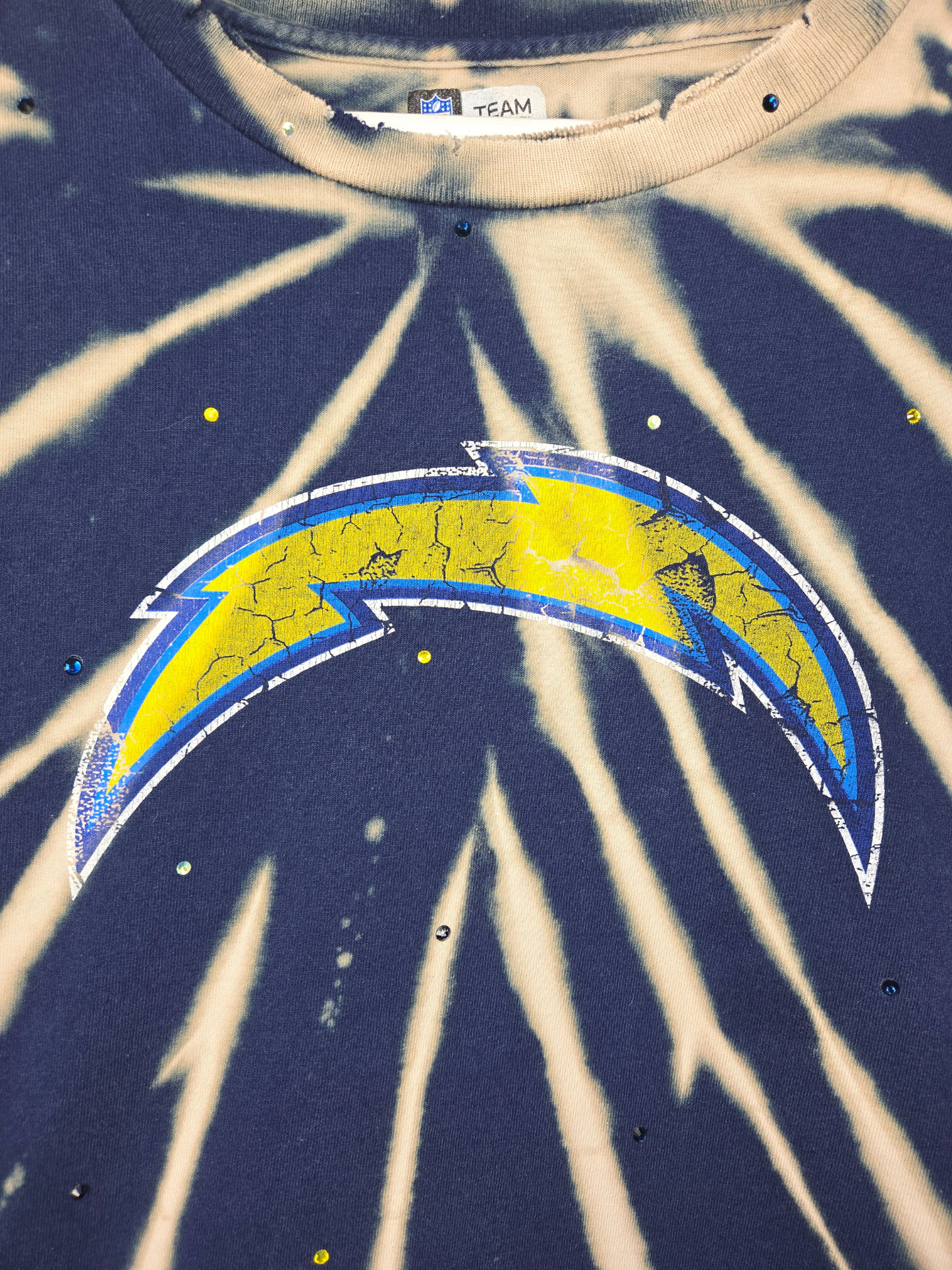 Los Angeles Chargers Crop Tee