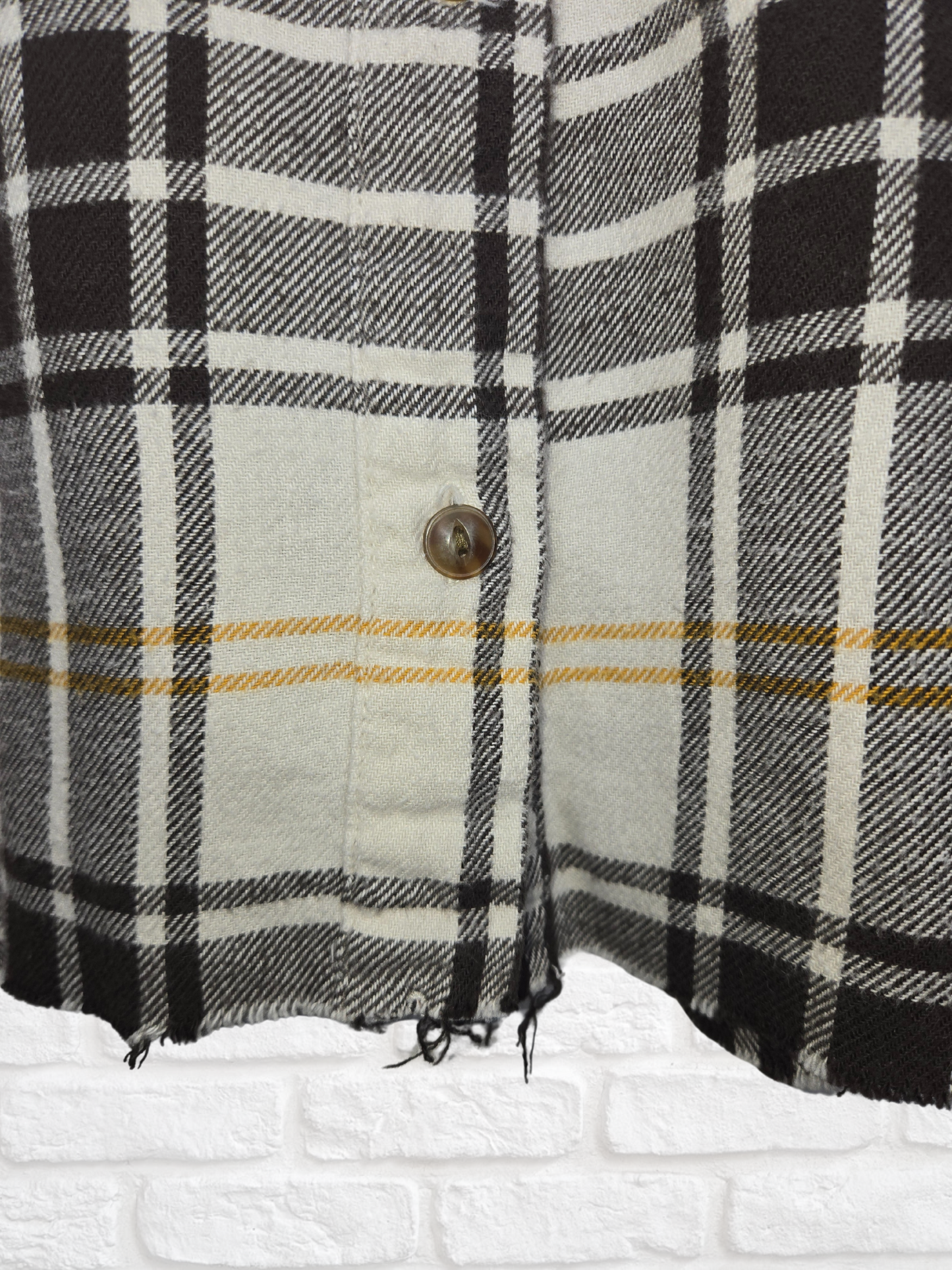Vegas Golden Knights Crop Flannel