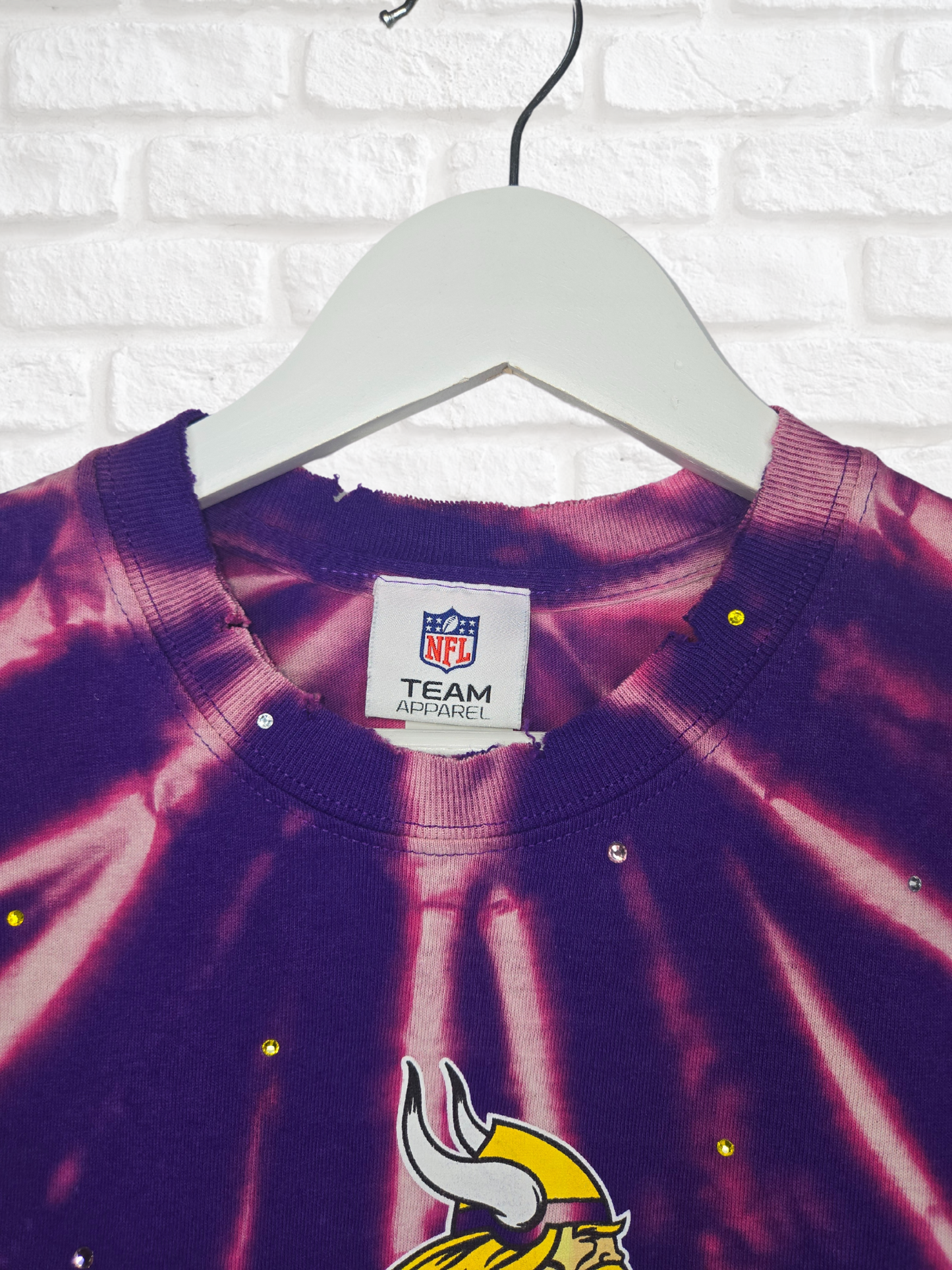 Minnesota Vikings Crop Tee