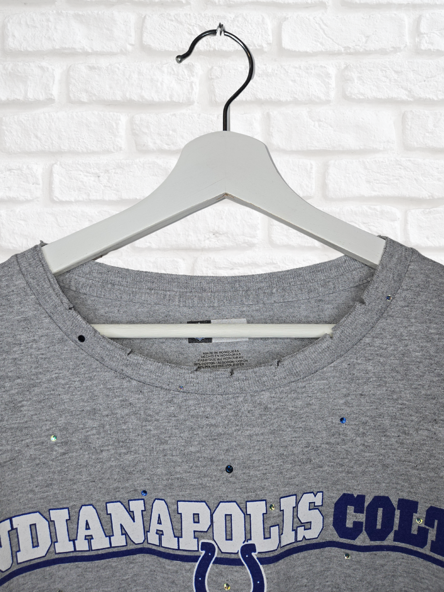 Indianapolis Colts Crop Tee