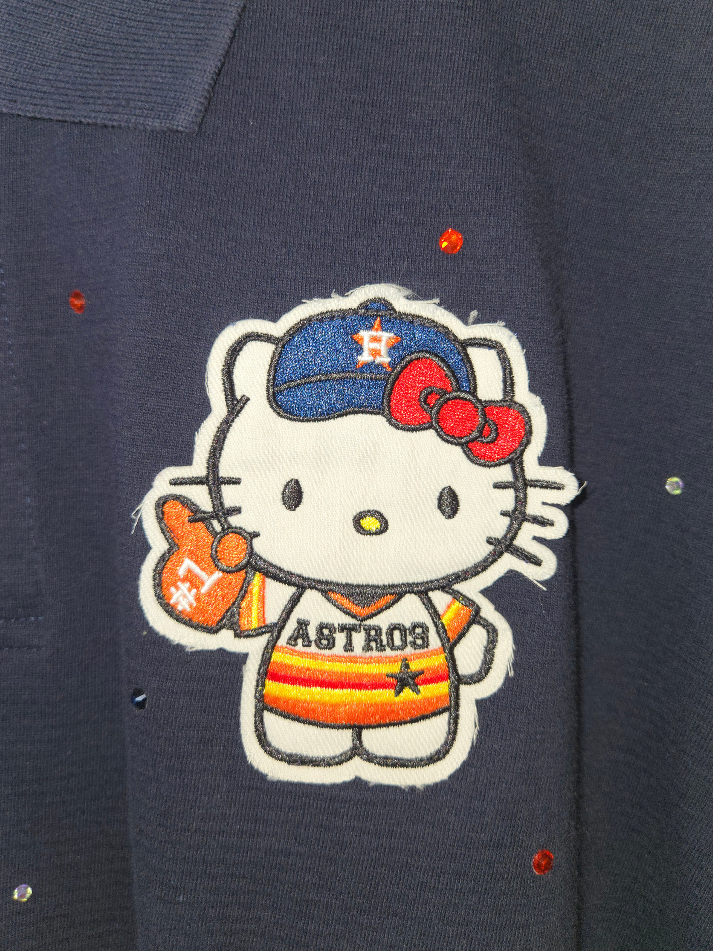 Houston Astros Crop HK Polo