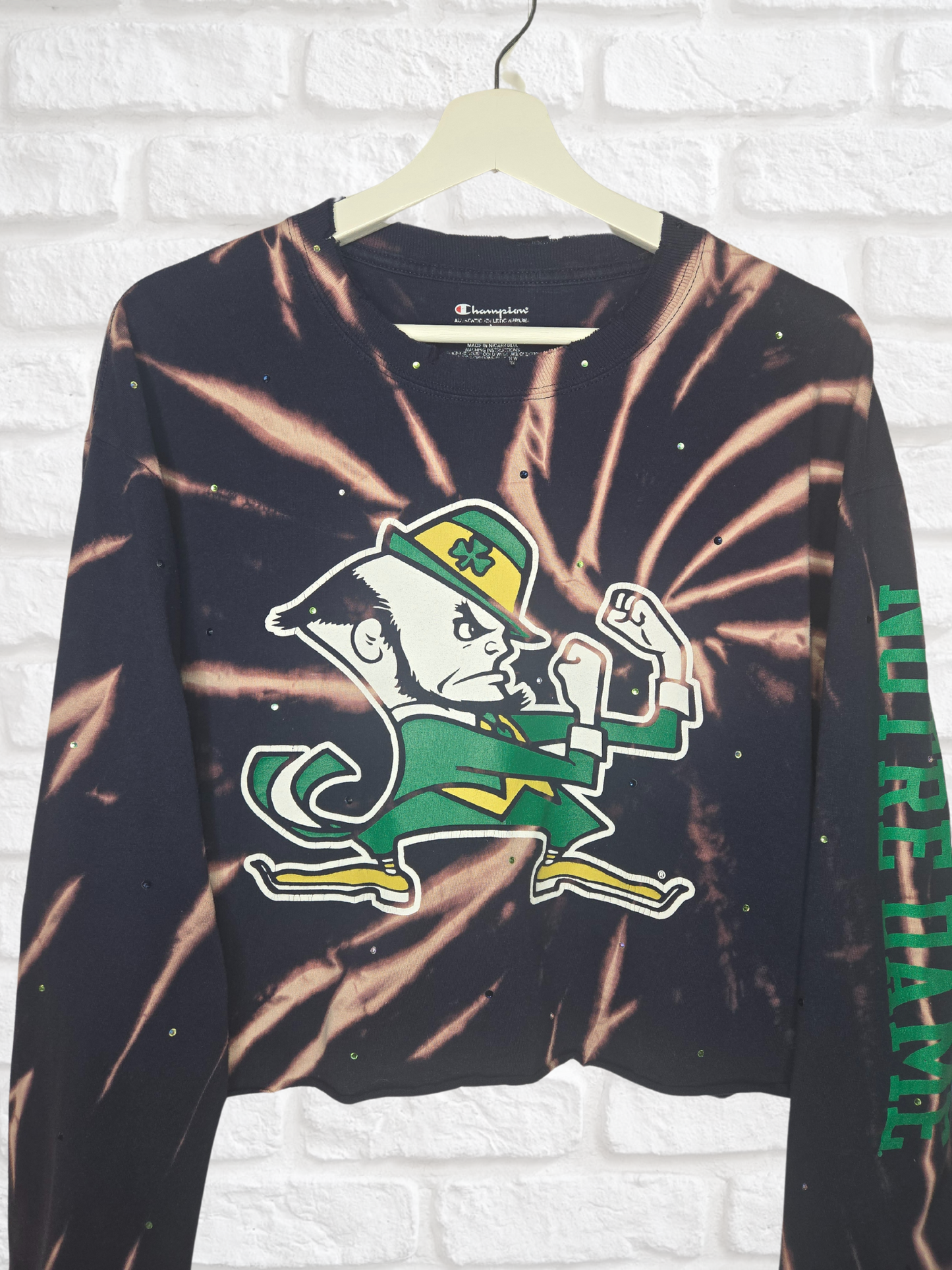 Notre Dame Fighting Irish Crop Tee