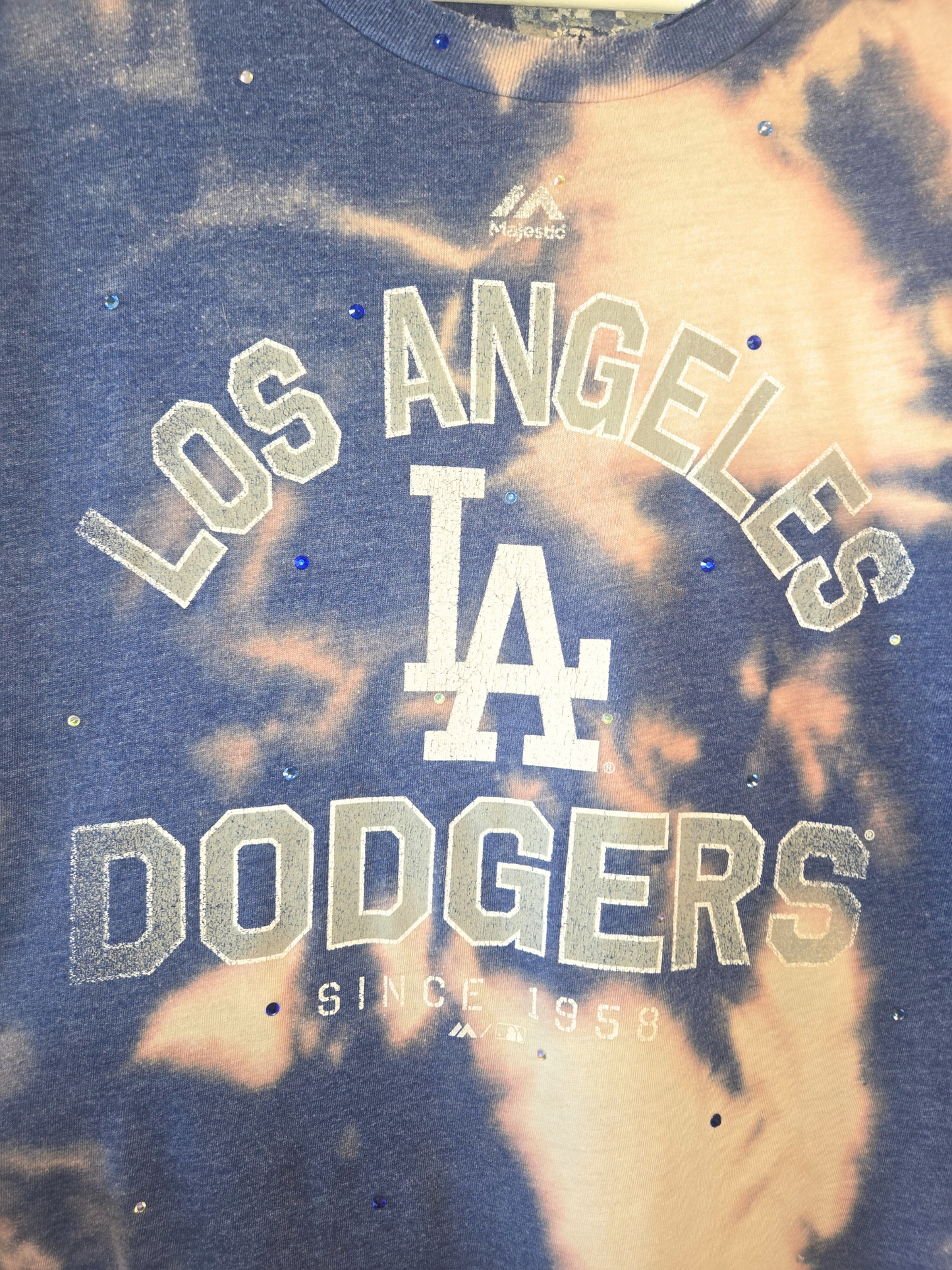 Los Angeles Dodgers Crop Tee
