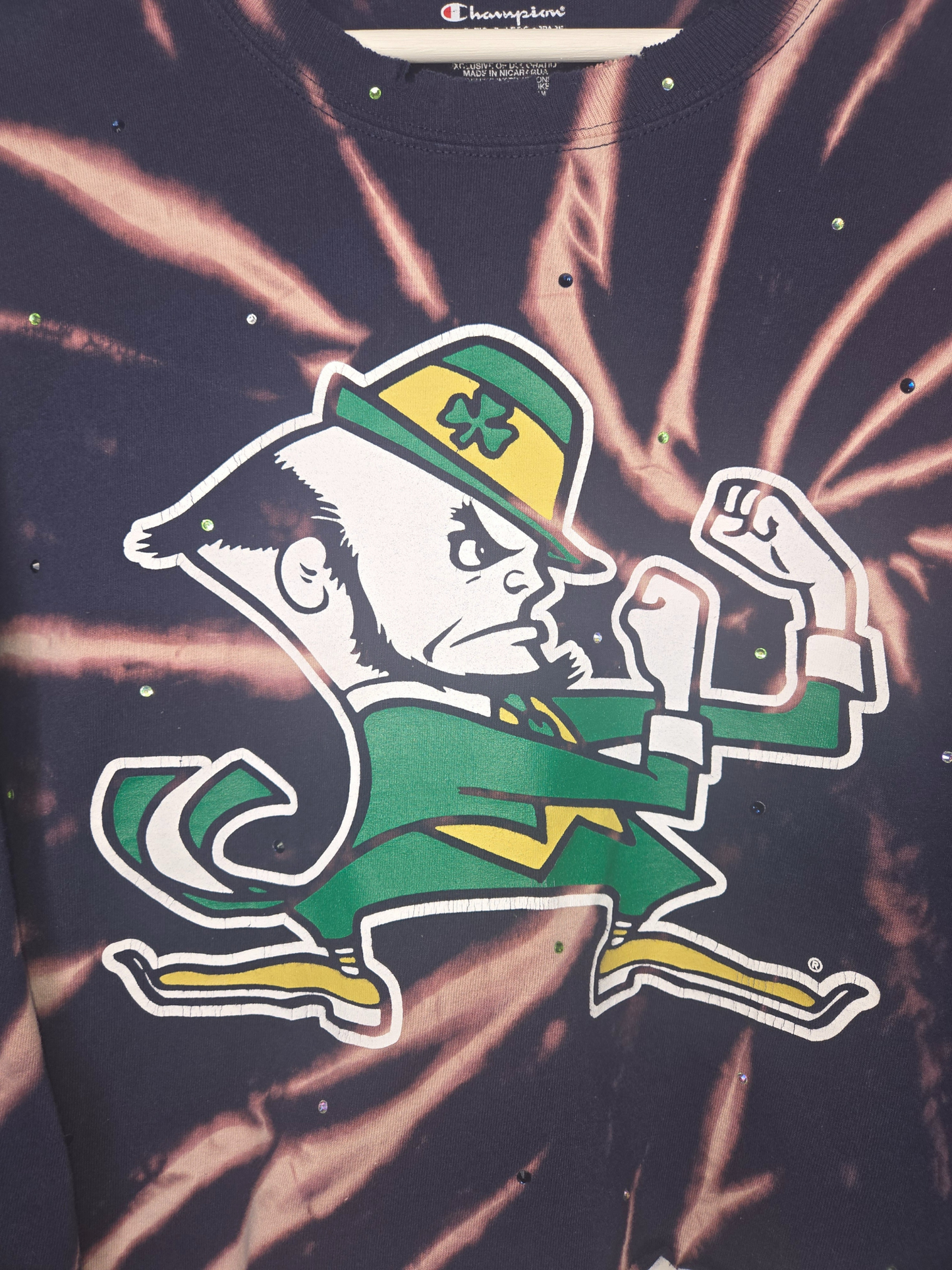 Notre Dame Fighting Irish Crop Tee