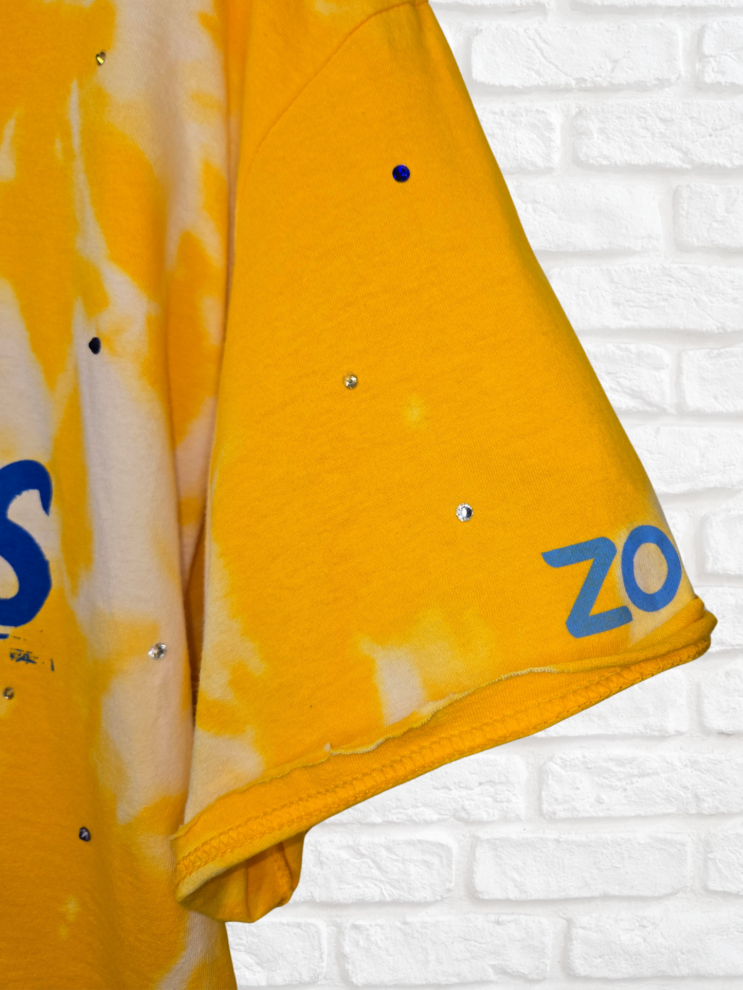 Golden State Warriors Crop Tee