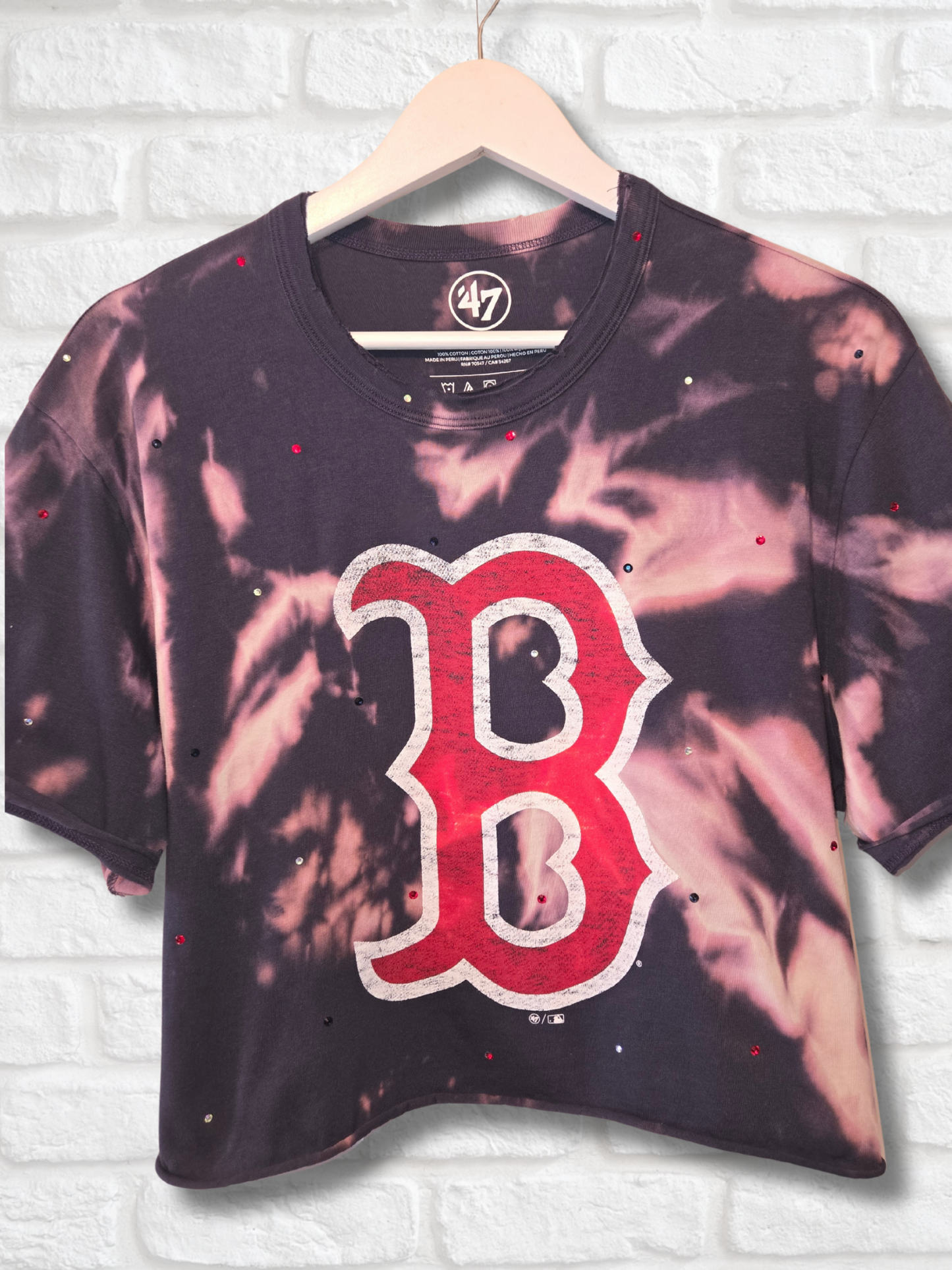Boston Red Sox Crop Tee
