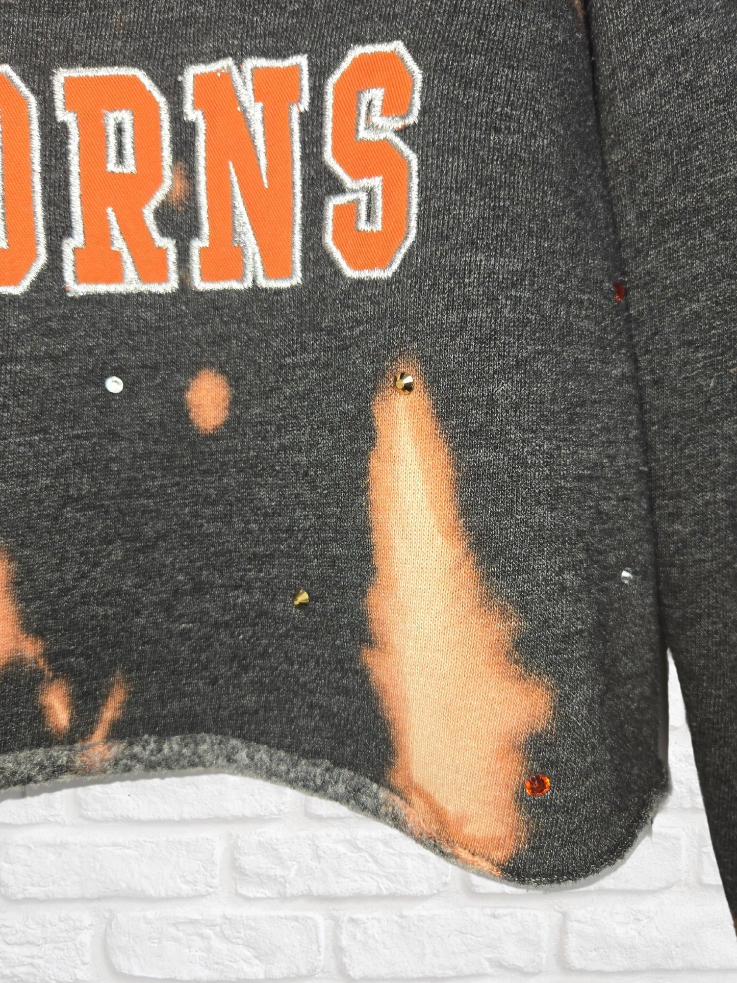 Texas Longhorns Crop Hoodie