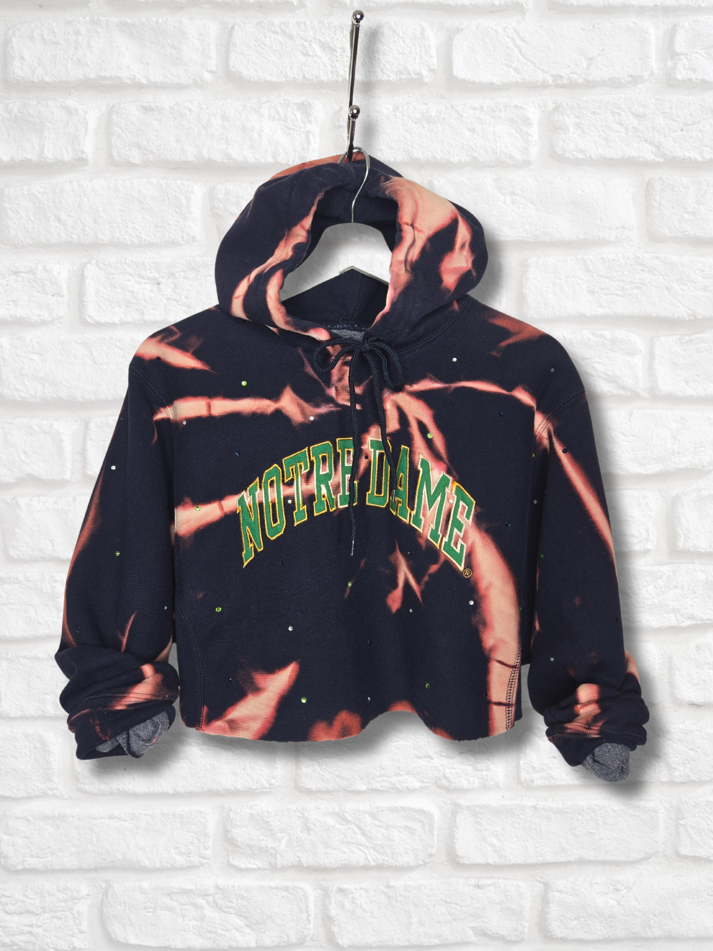 Notre Dame Fighting Irish Crop Hoodie