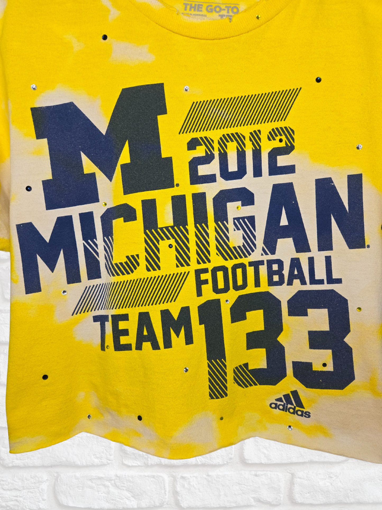 Michigan Wolverines Crop Tee