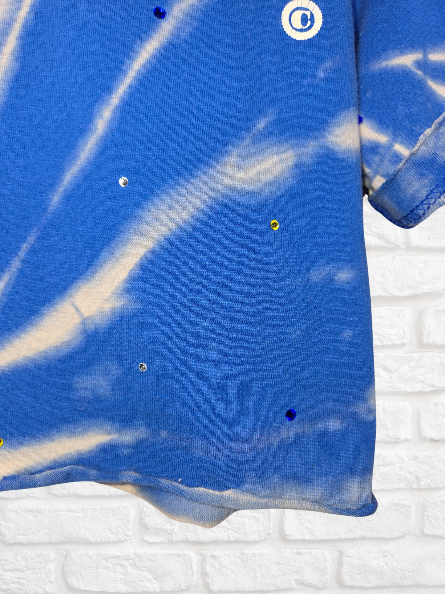 Golden State Warriors Crop Tee