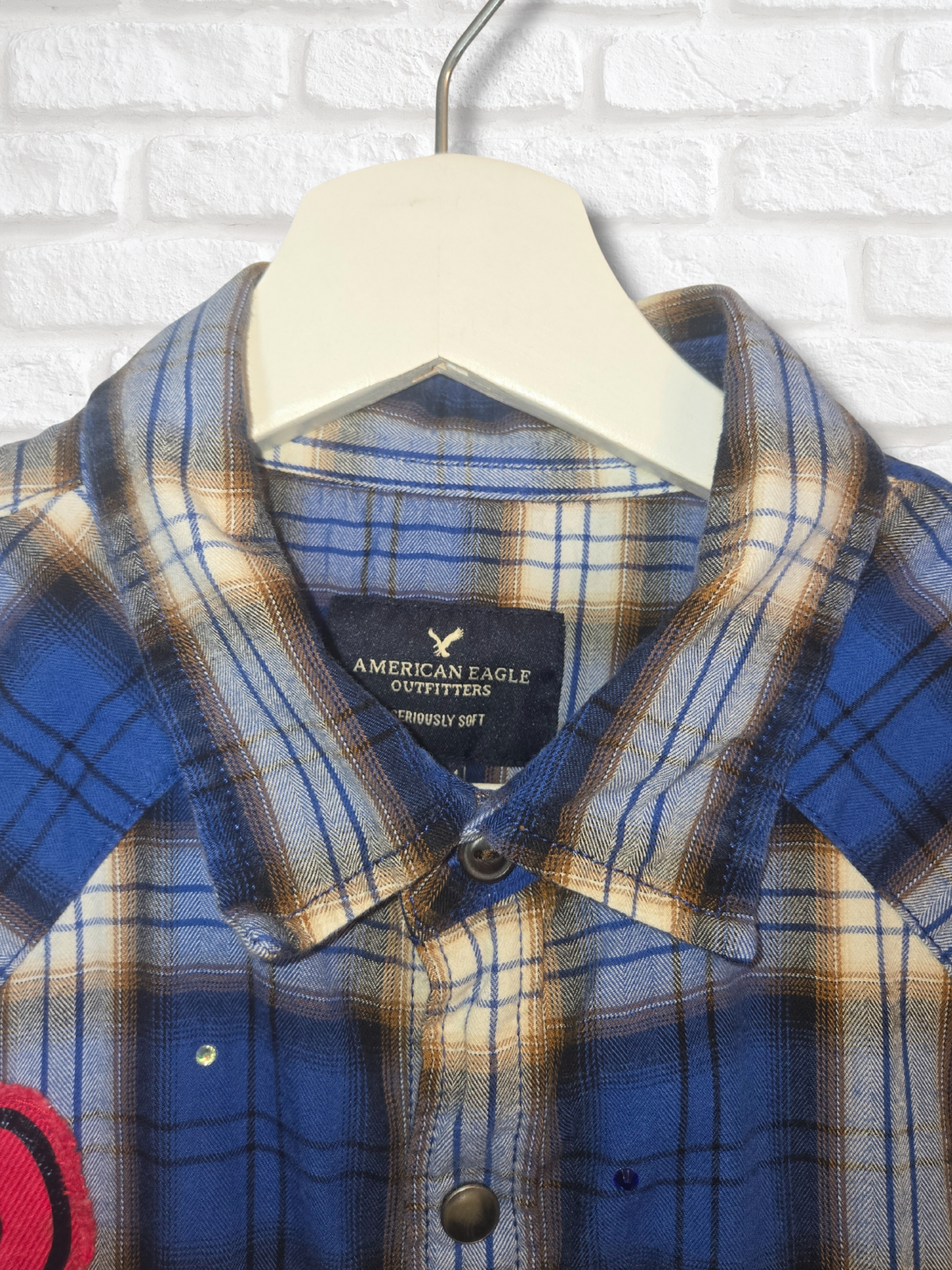 Los Angeles Dodgers HK Crop Flannel