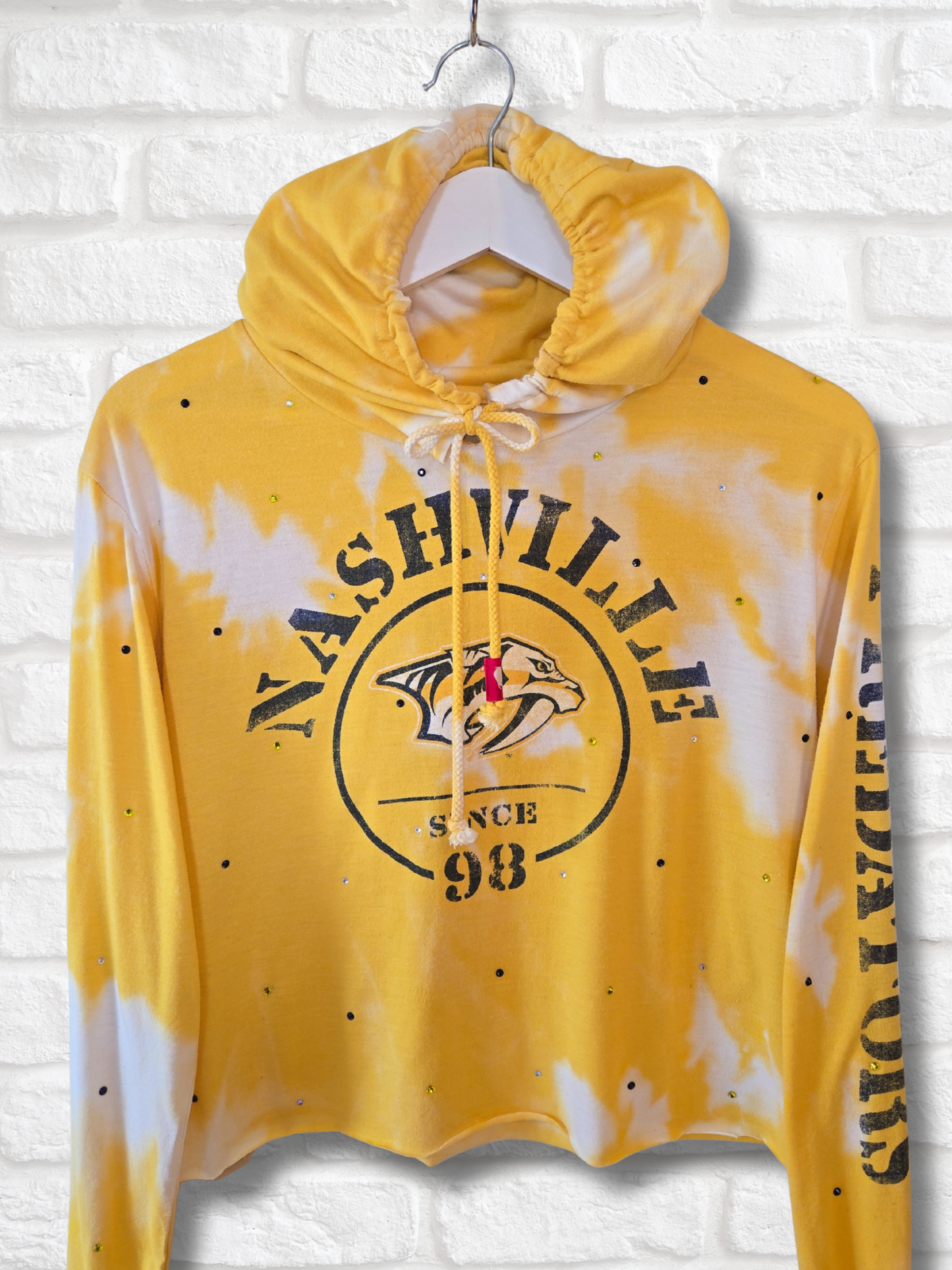 Nashville Predators Crop Hoodie