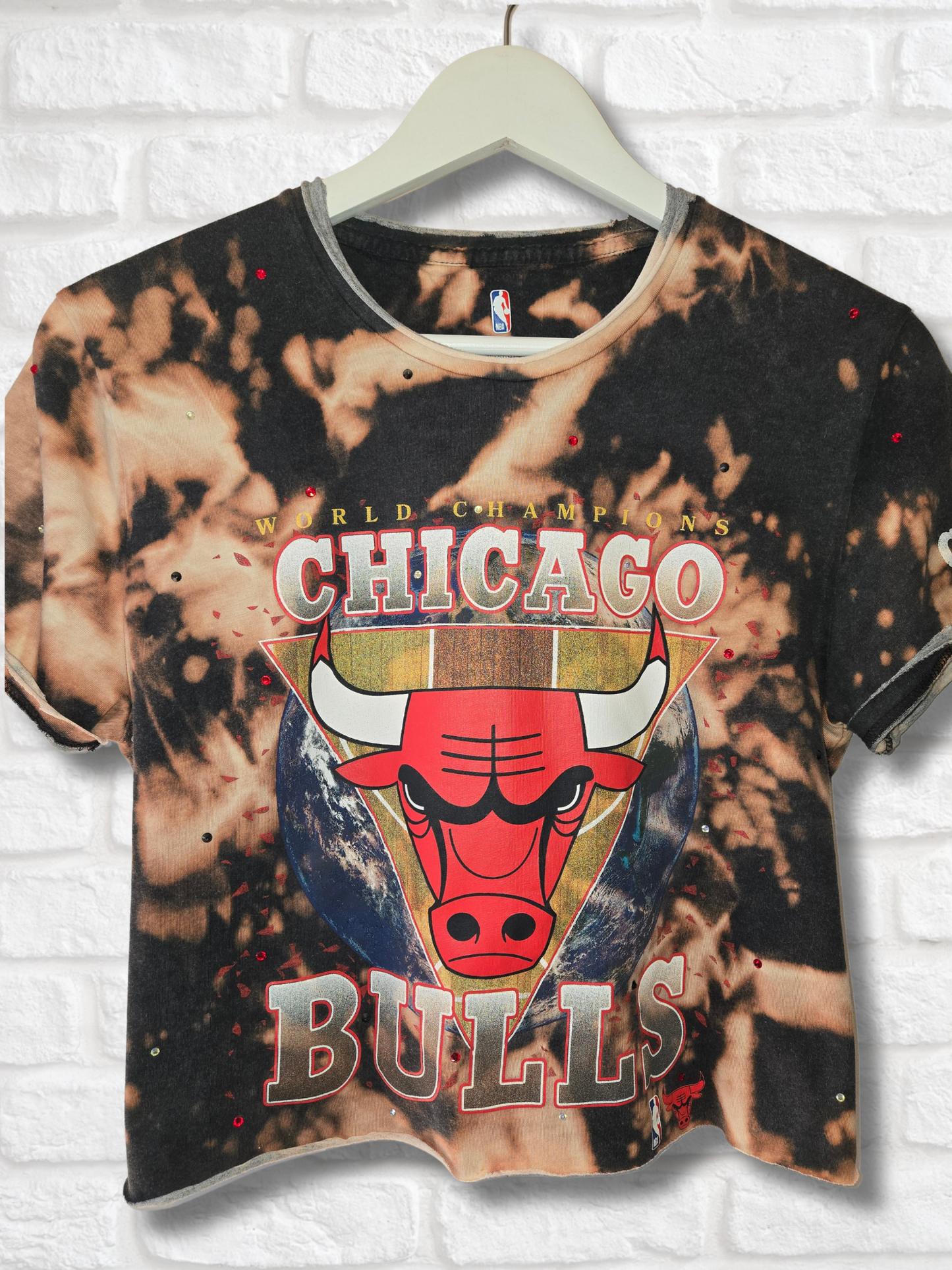 Chicago Bulls Crop Tee