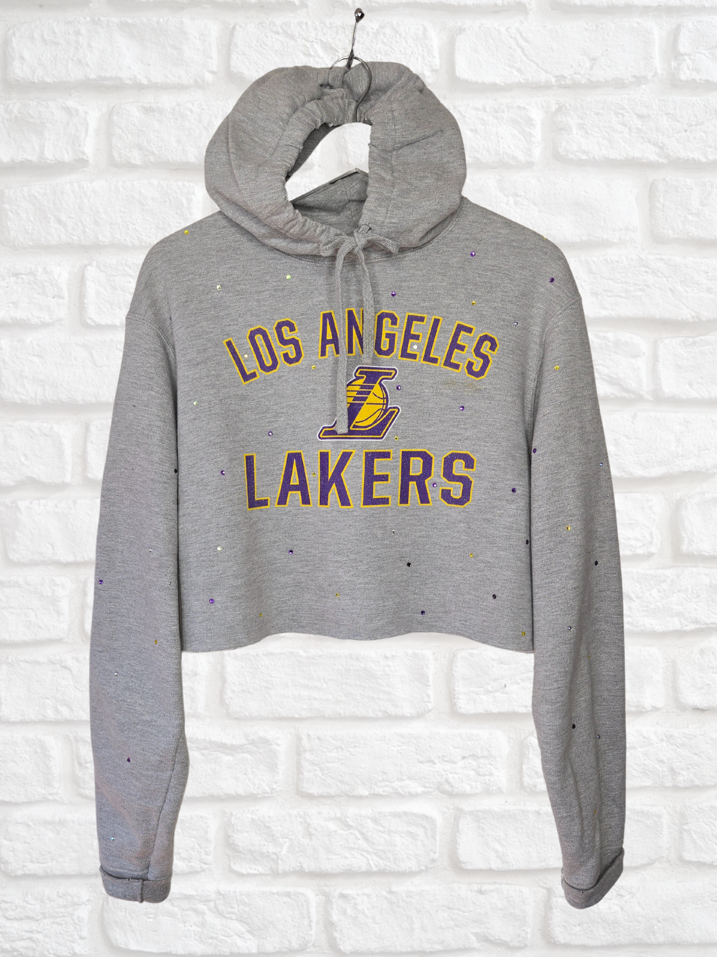 Los Angeles Lakers Crop Hoodie