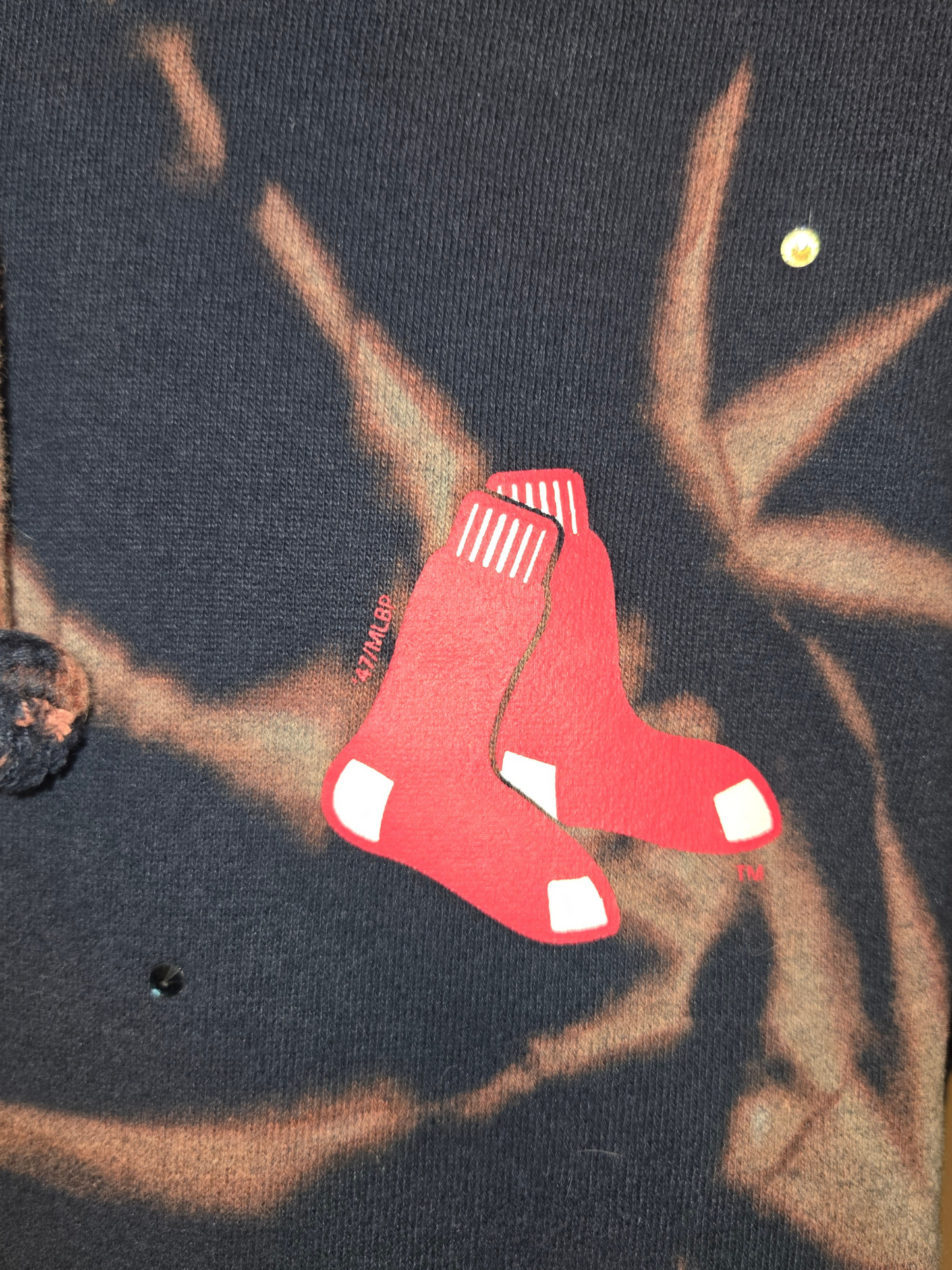 Boston Red Sox Crop Hoodie