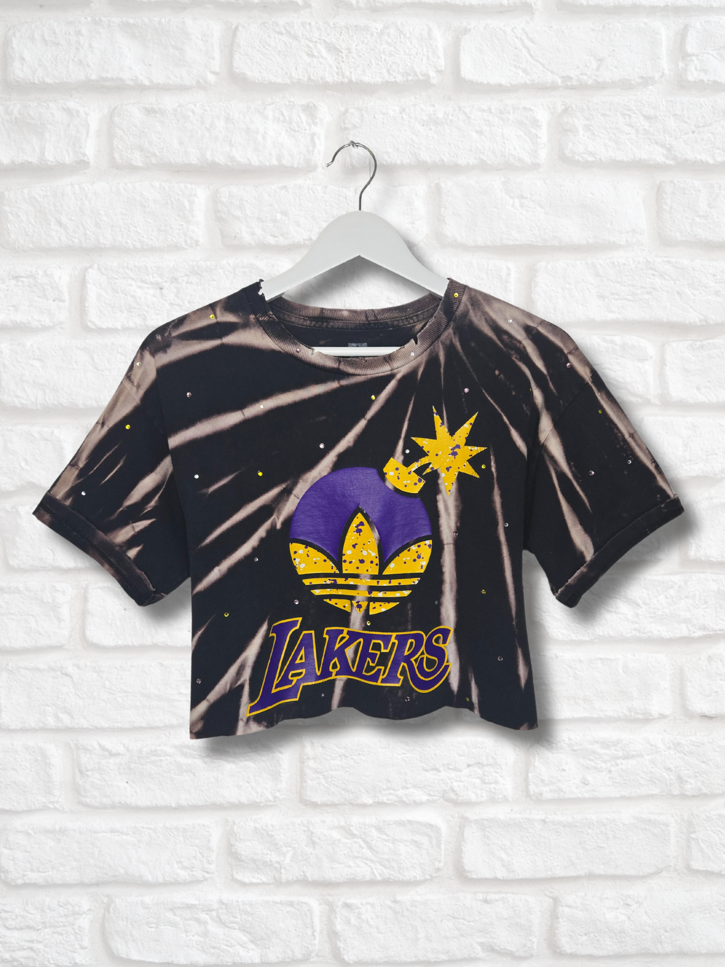 Los Angeles Lakers Crop Tee