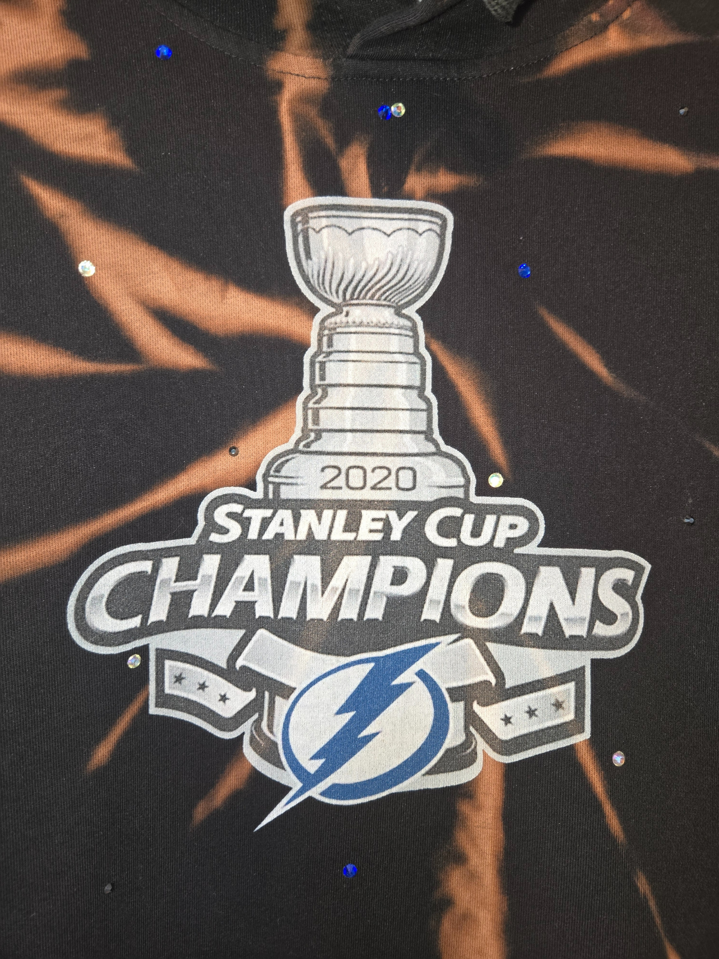 Tampa Bay Lightning Crop Hoodie