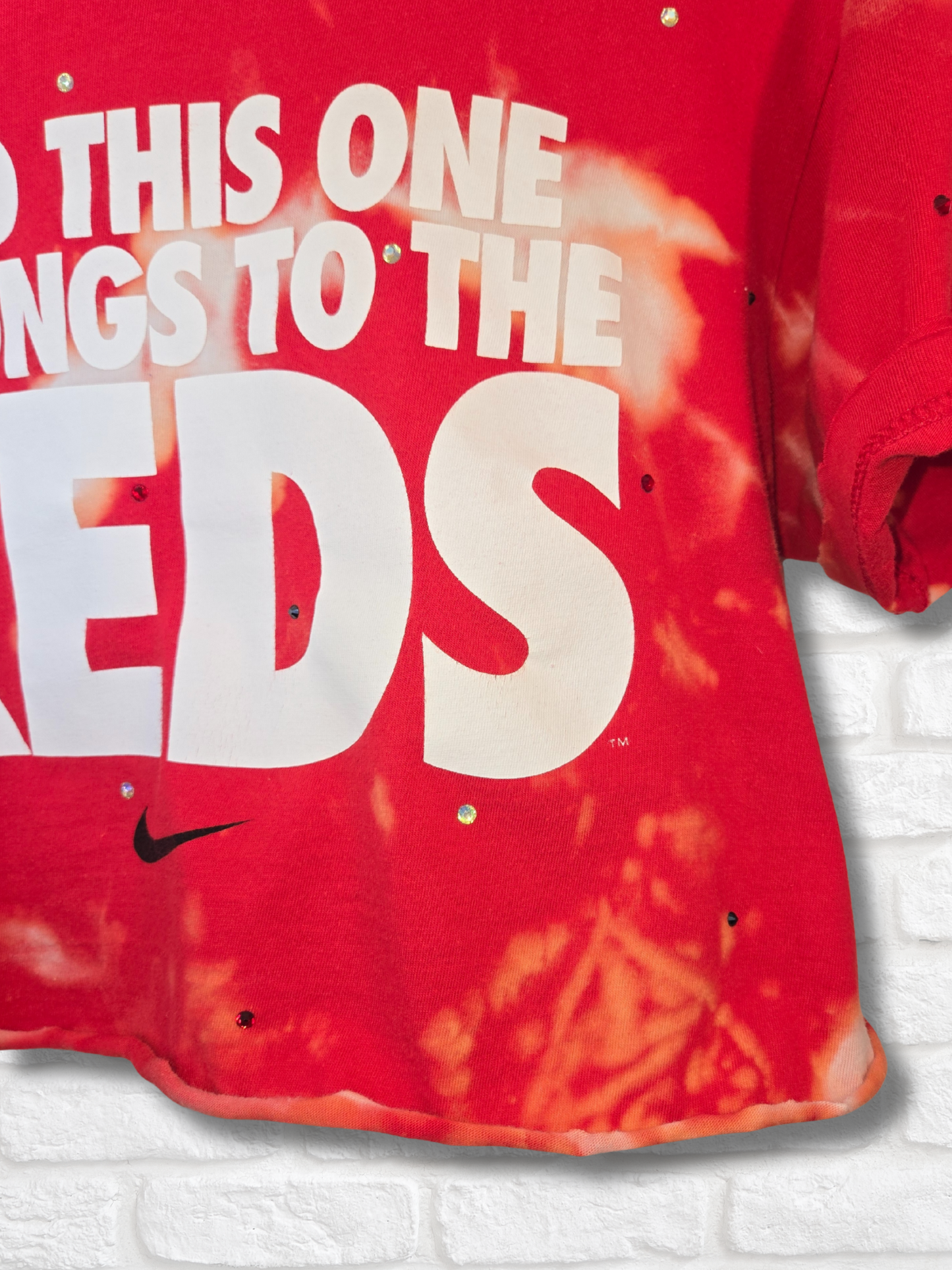 Cincinnati Reds Crop Top