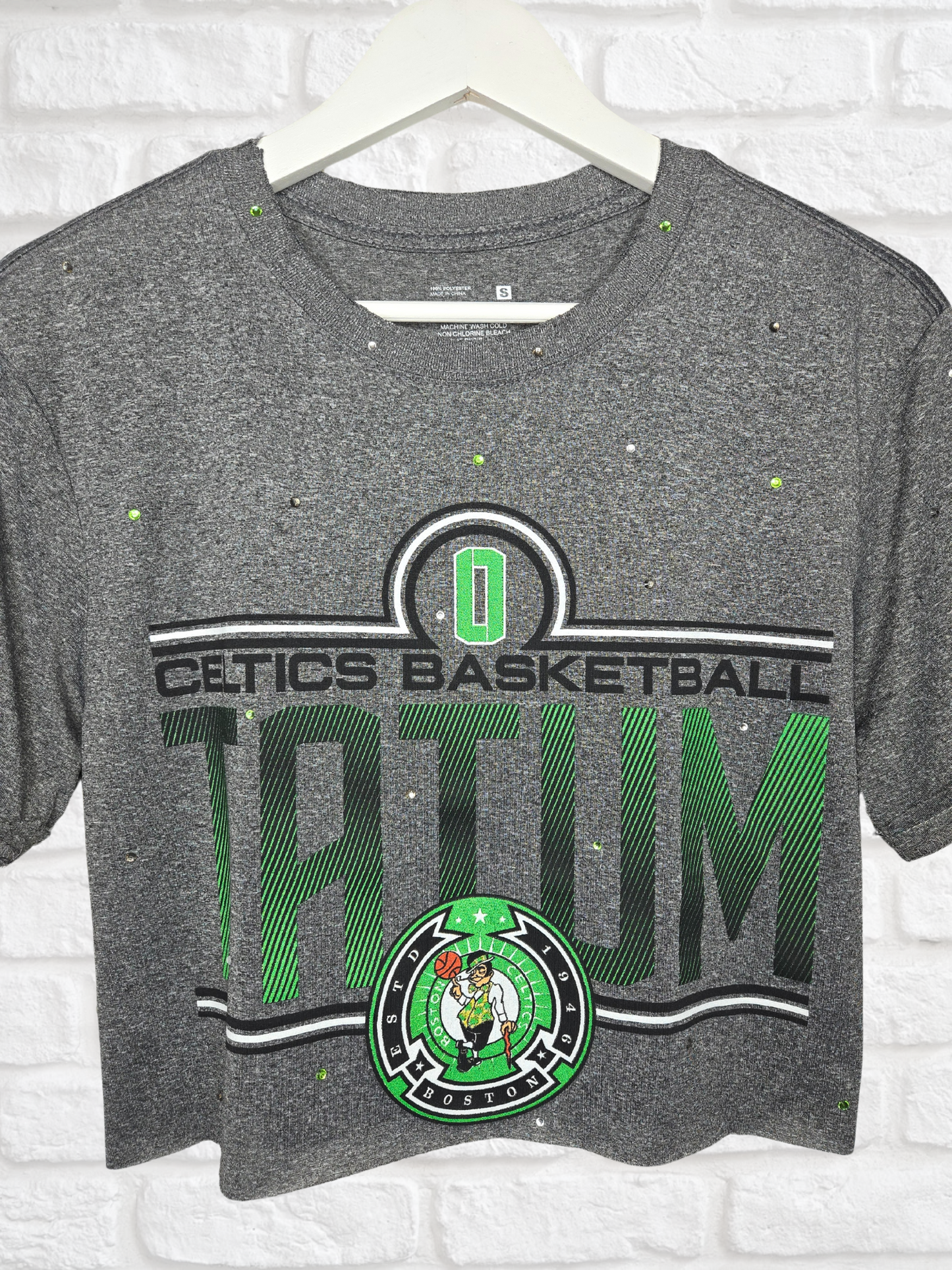 Boston Celtics Crop Tee