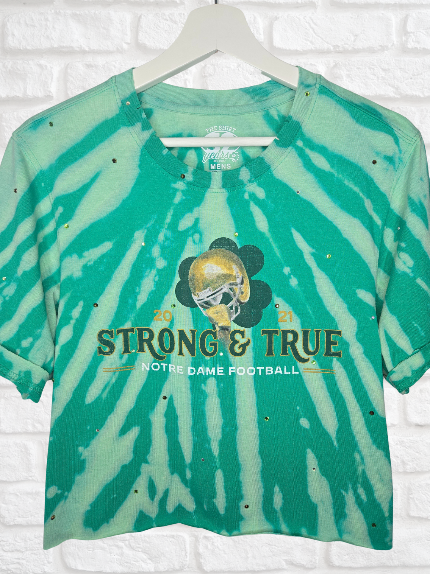 Notre Dame Fighting Irish Crop Tee