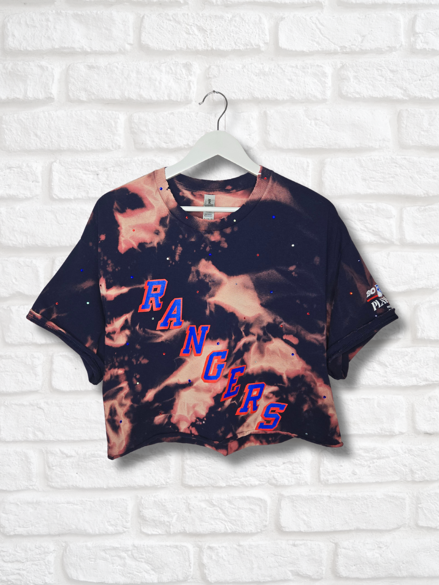 New York Rangers Crop Tee