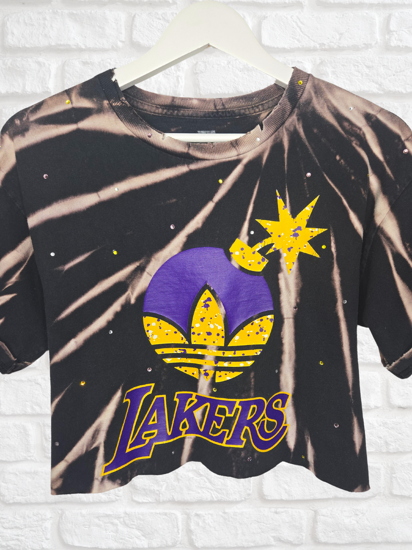 Los Angeles Lakers Crop Tee