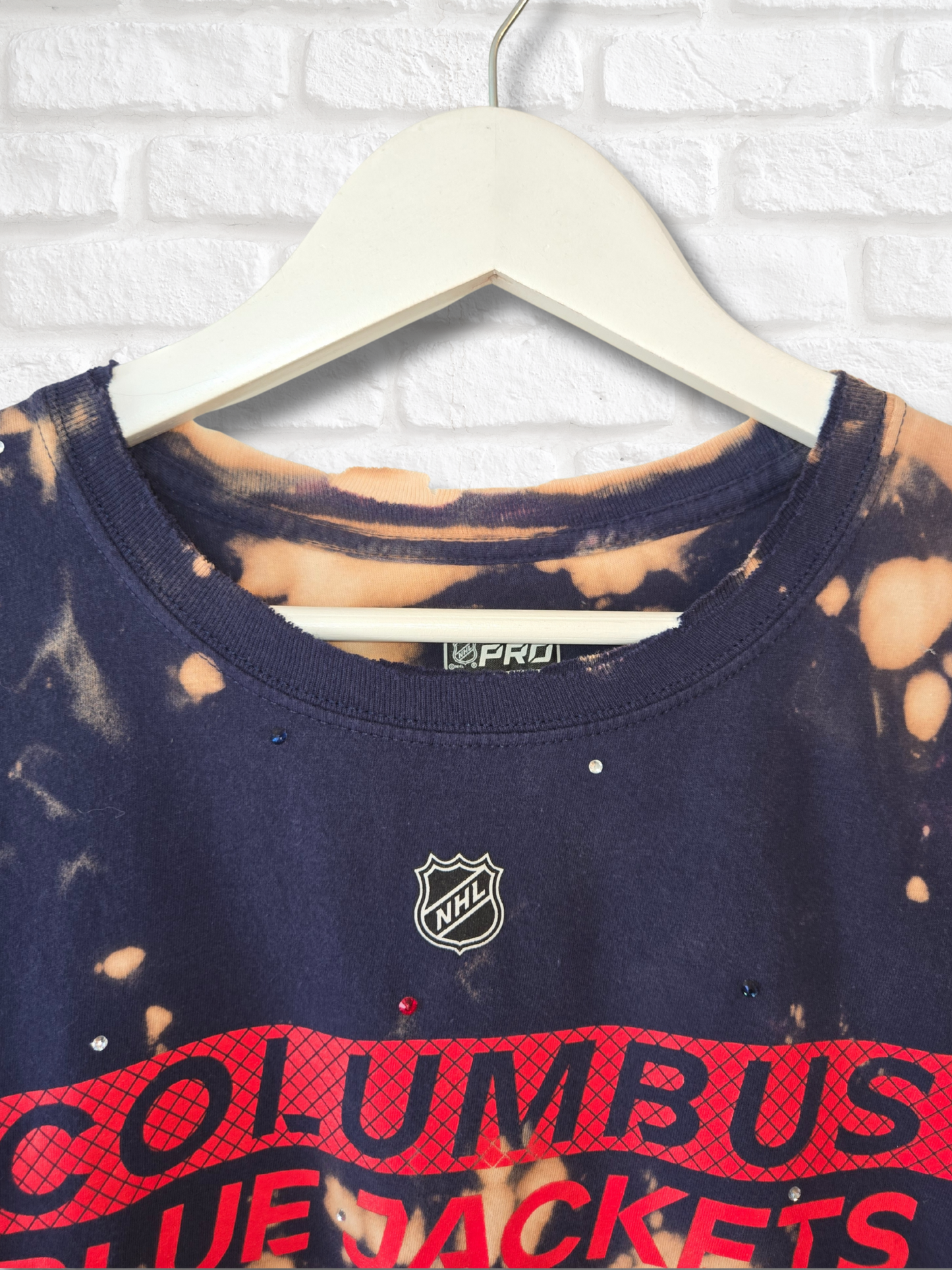 Columbus Blue Jackets Crop Top