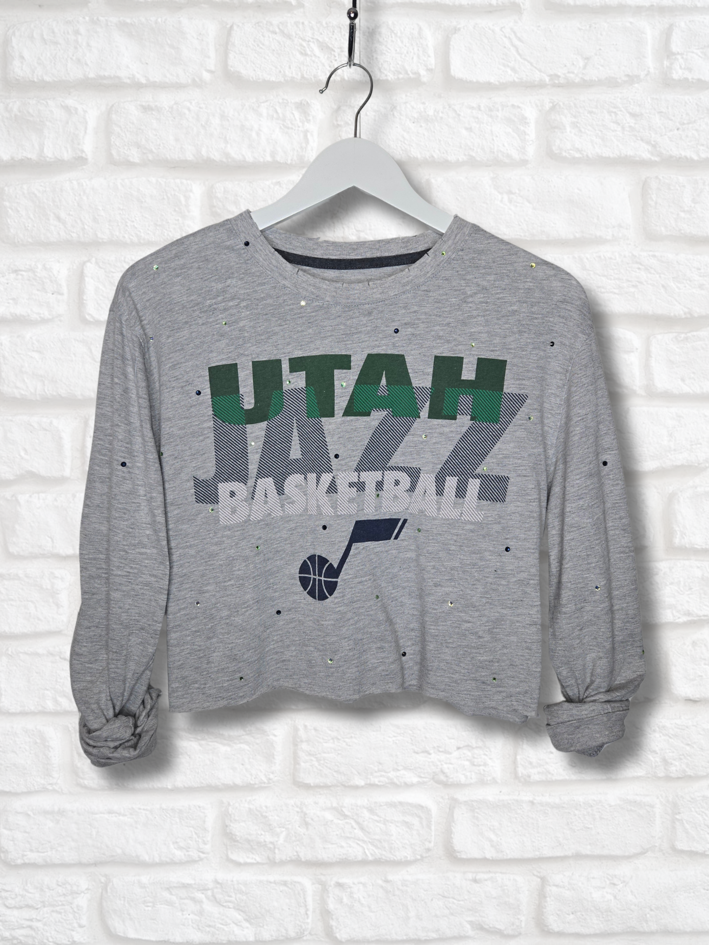 Utah Jazz Crop Tee