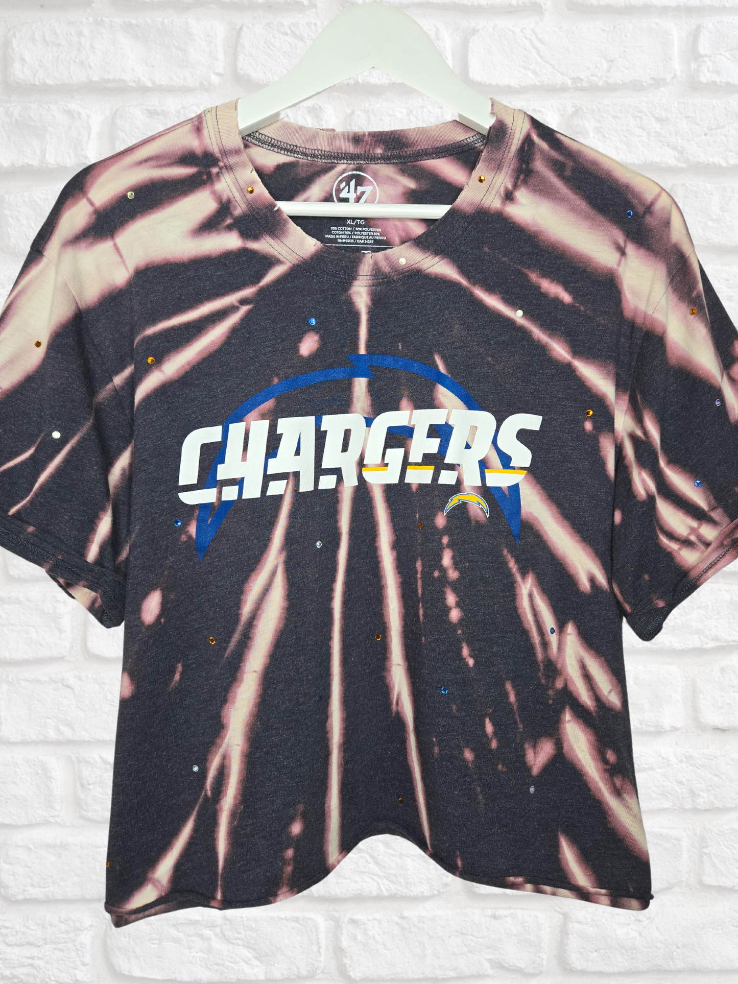 Los Angeles Chargers Crop Tee