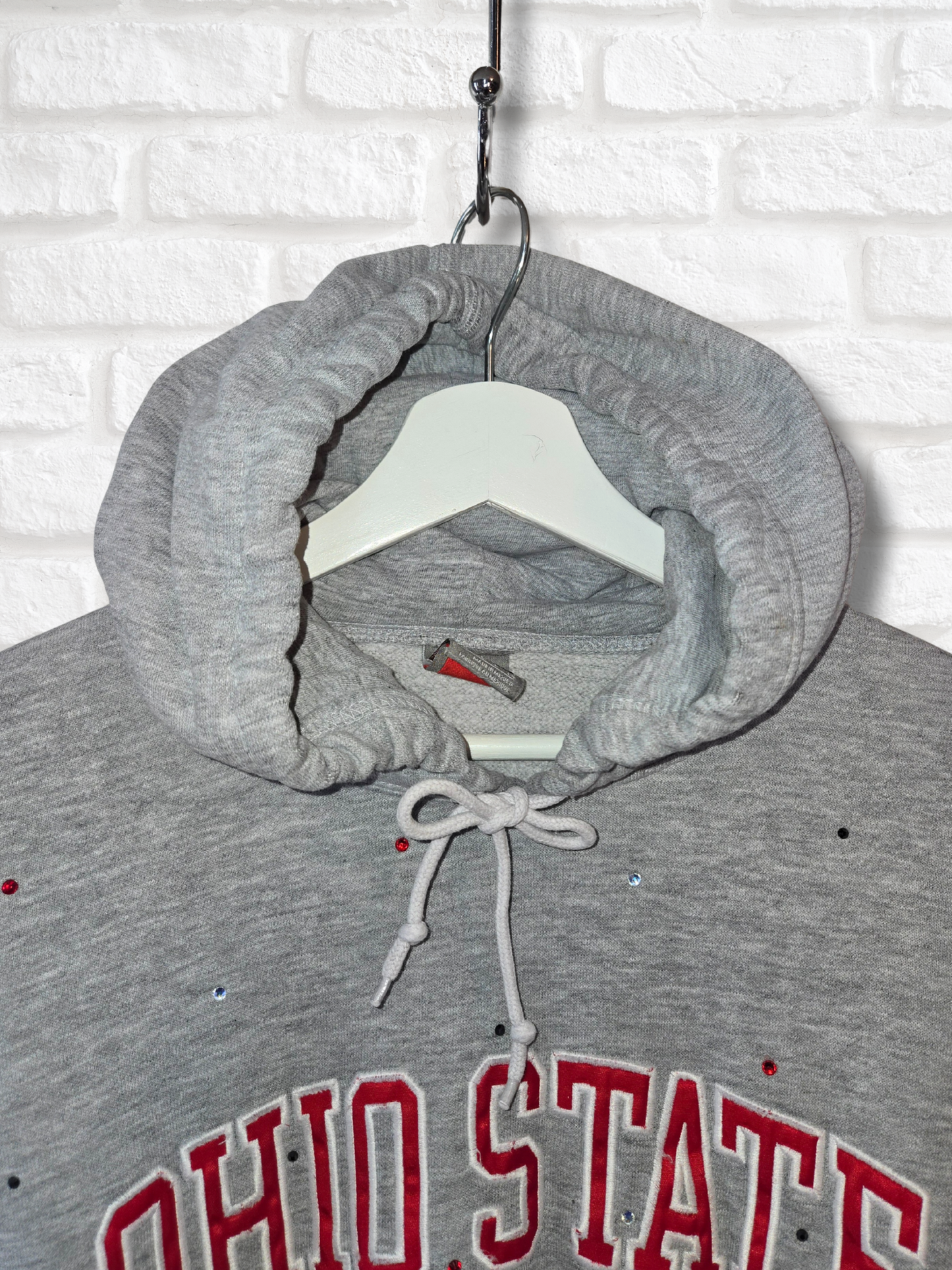 Ohio State Buckeyes Crop Hoodie