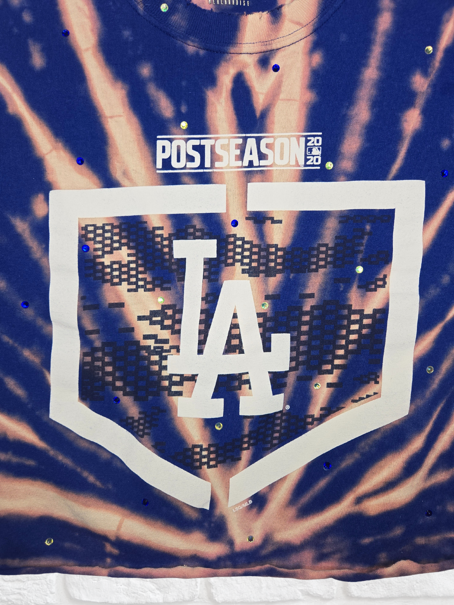 Los Angeles Dodgers Crop Tee