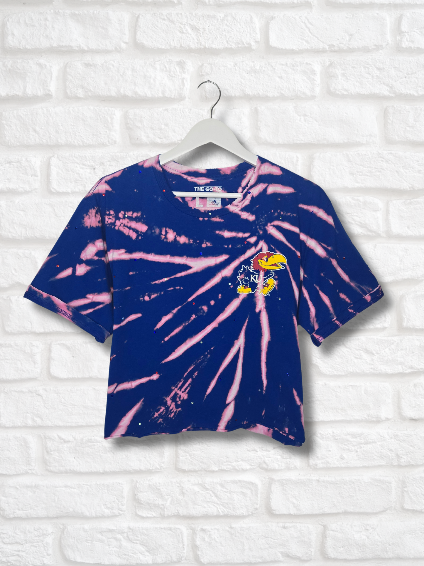 Kansas Jayhawks Crop Tee