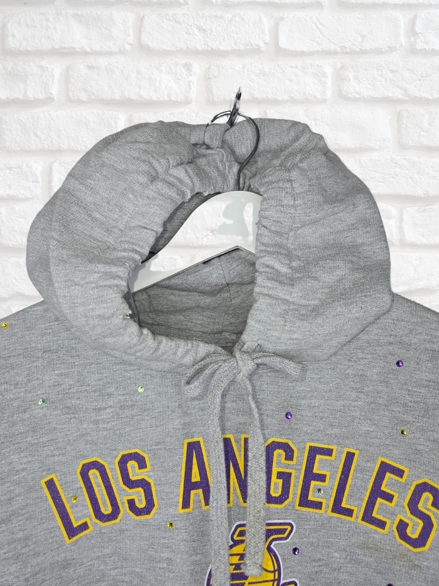 Los Angeles Lakers Crop Hoodie