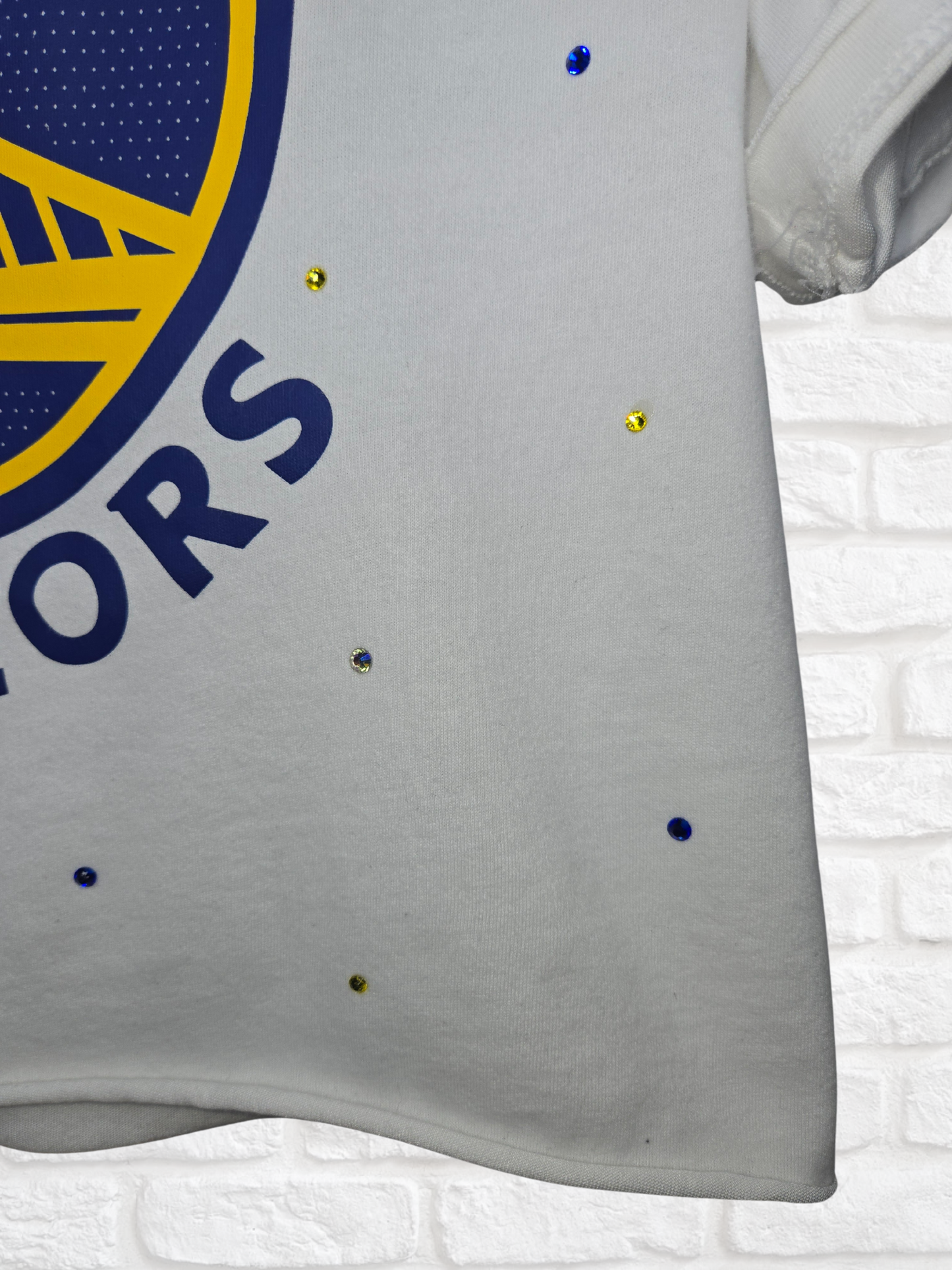 Golden State Warriors Crop Tee