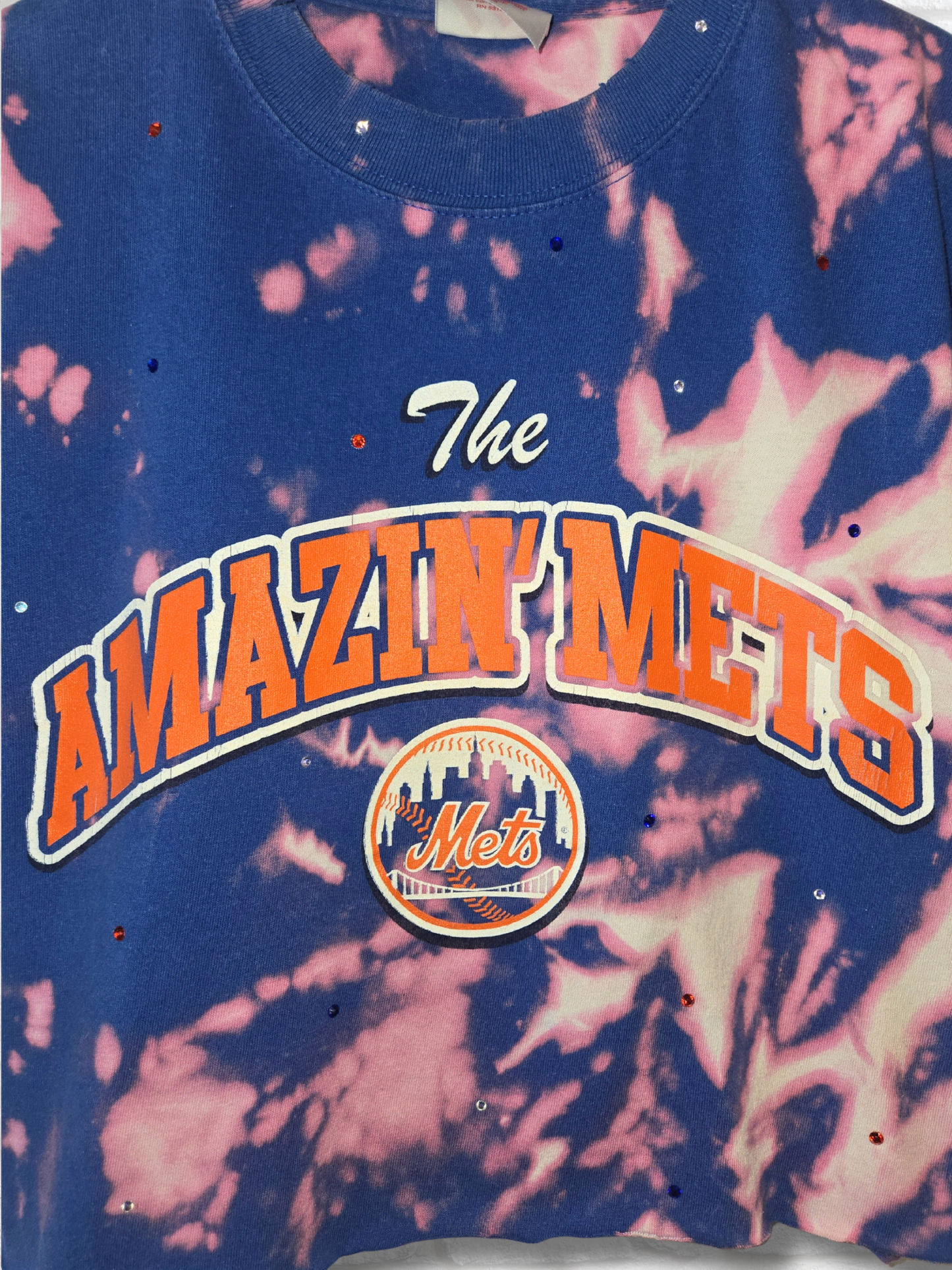 New York Mets Crop Top
